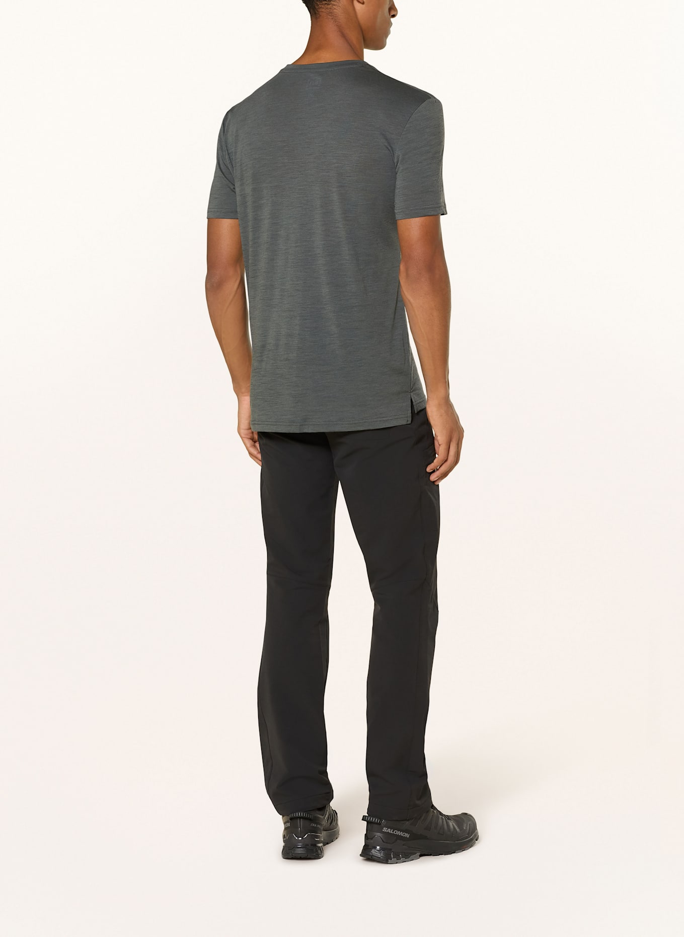 super.natural Funktionsshirt LANDI: DUNKELGRAU