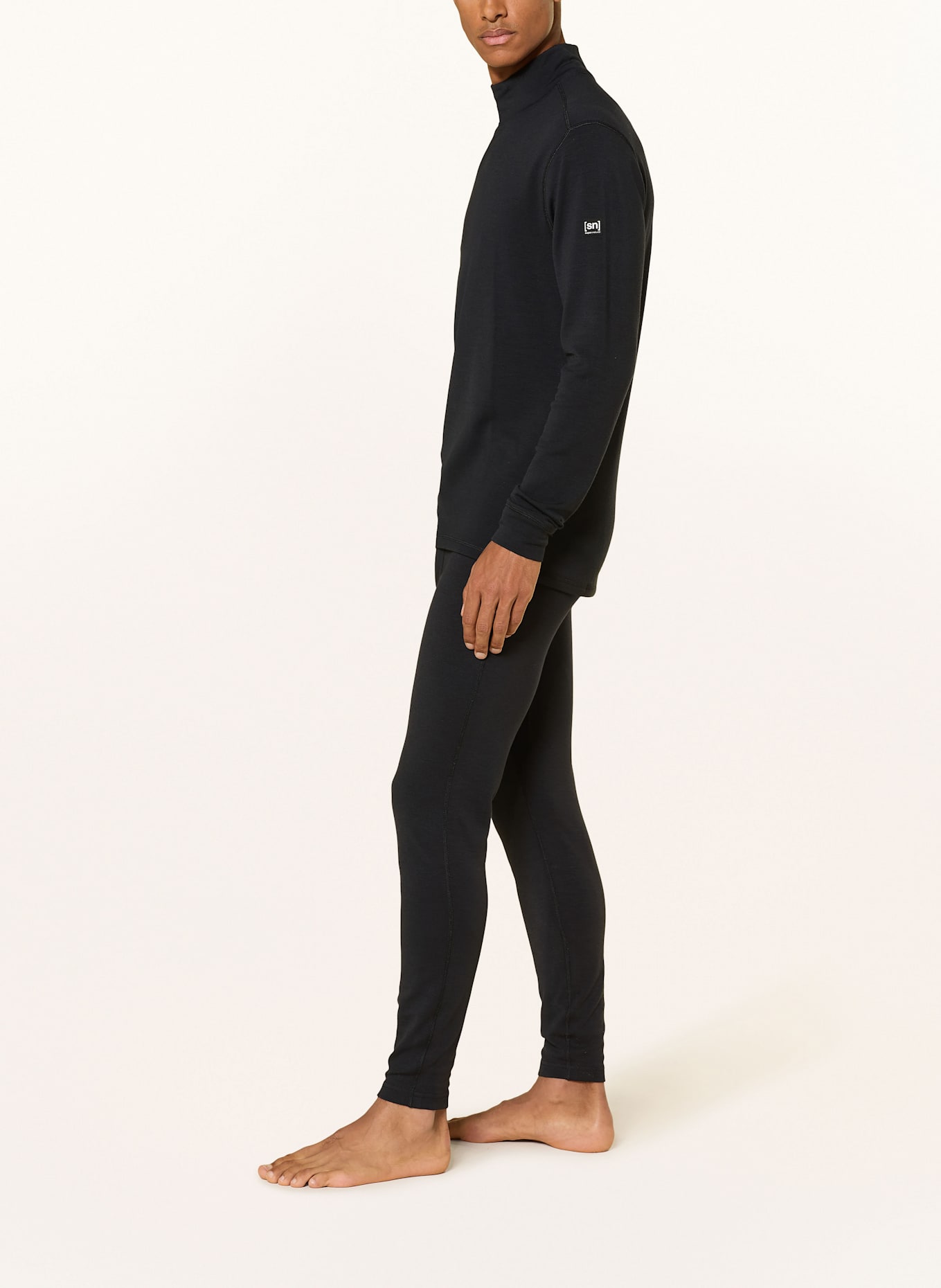 super.natural Funktionswäsche-Hose PIM mit Merinowolle: SCHWARZ