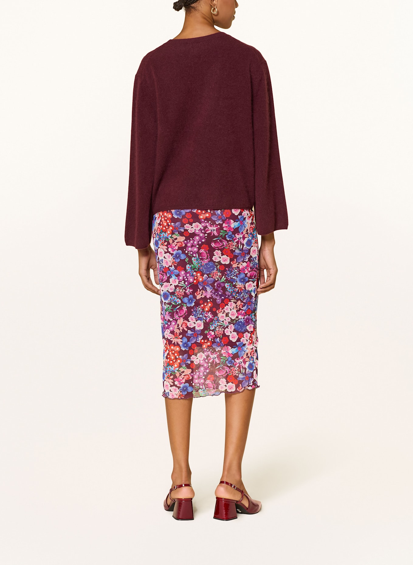 Rich & Royal Mesh-Rock: ROT / BLAU / PINK