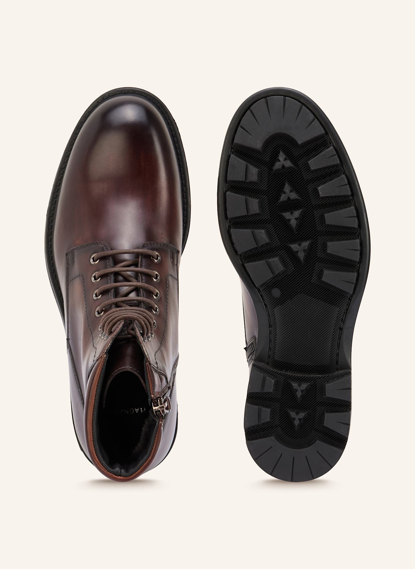 MAGNANNI Schnürboots: DUNKELBRAUN