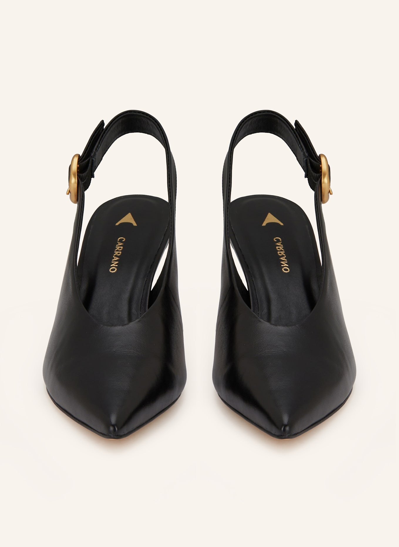 CARRANO Slingback pumps: BLACK