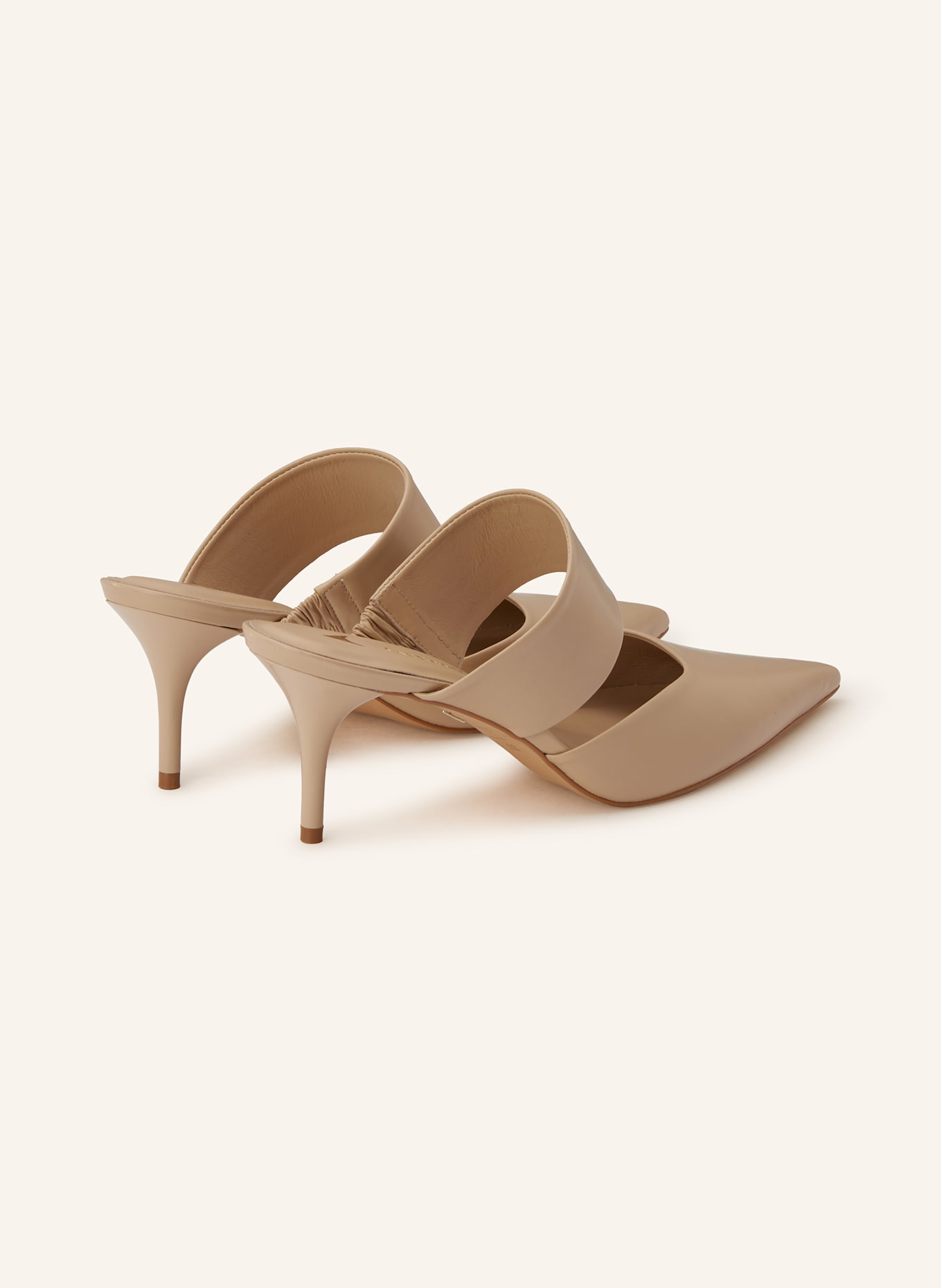 CARRANO Mules: BEIGE