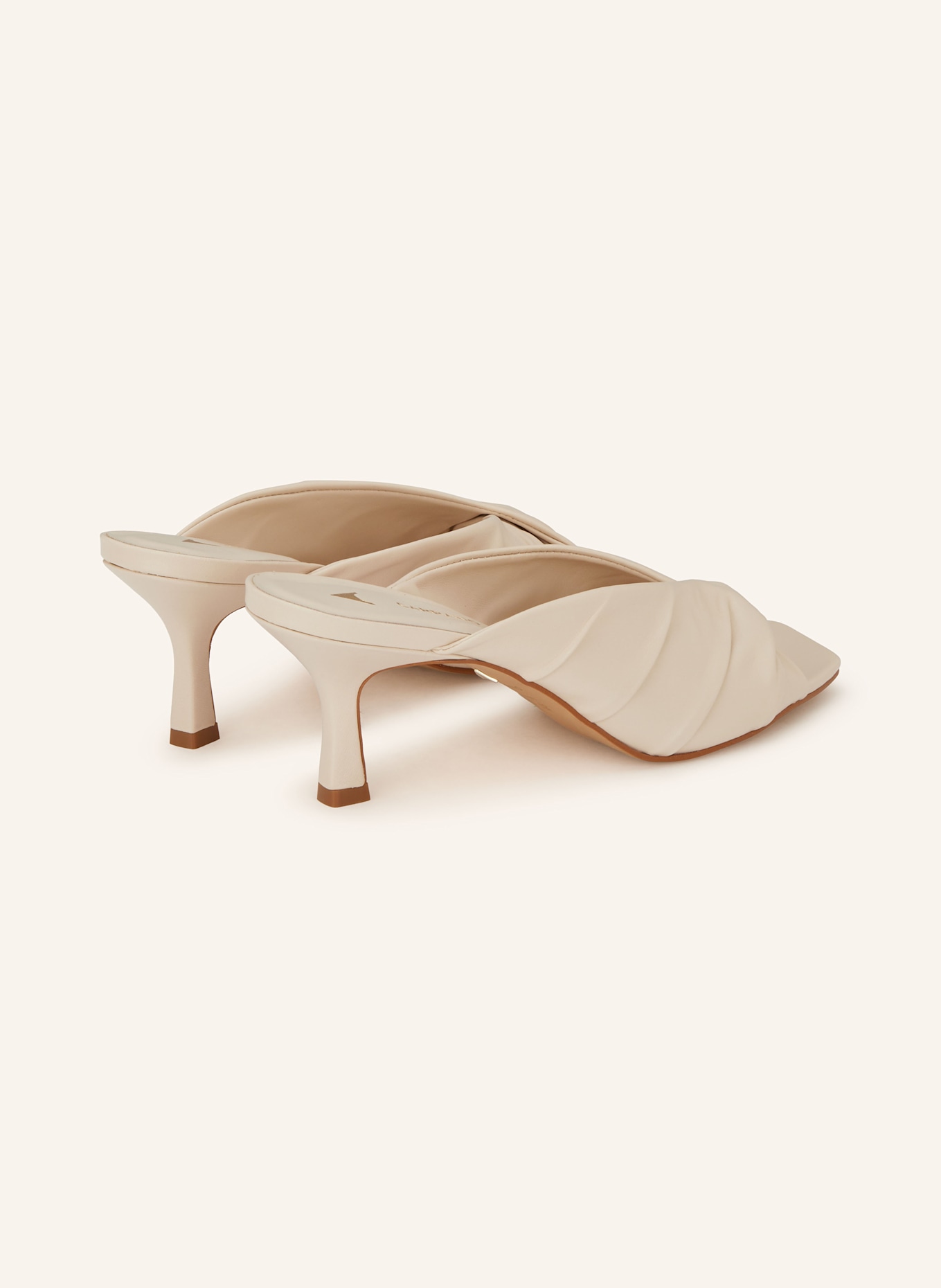 CARRANO Mules: CREME