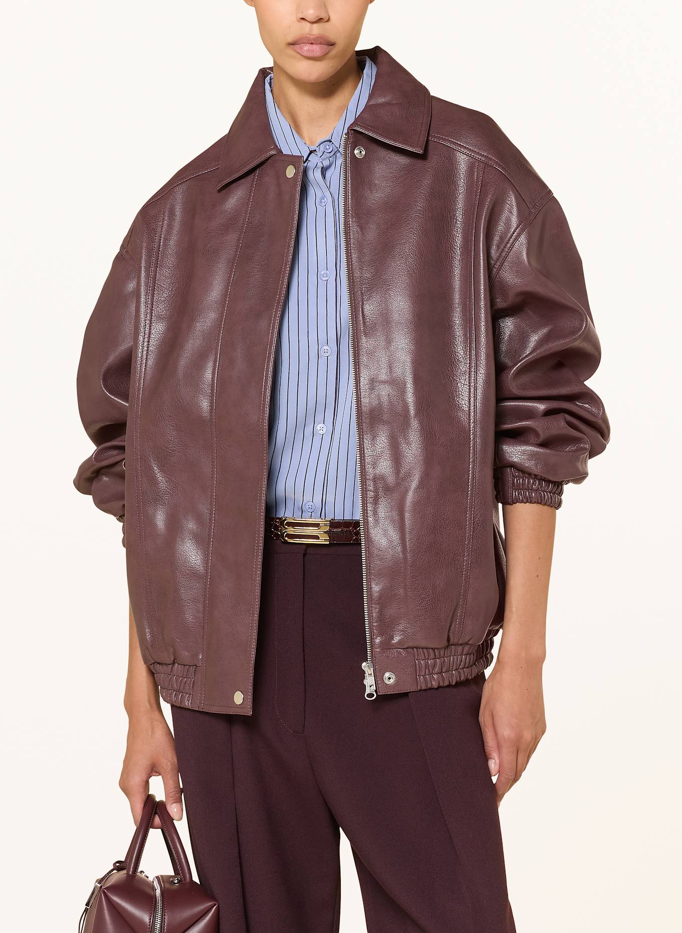 The Frankie Shop Hemdbluse PERI: HELLBLAU