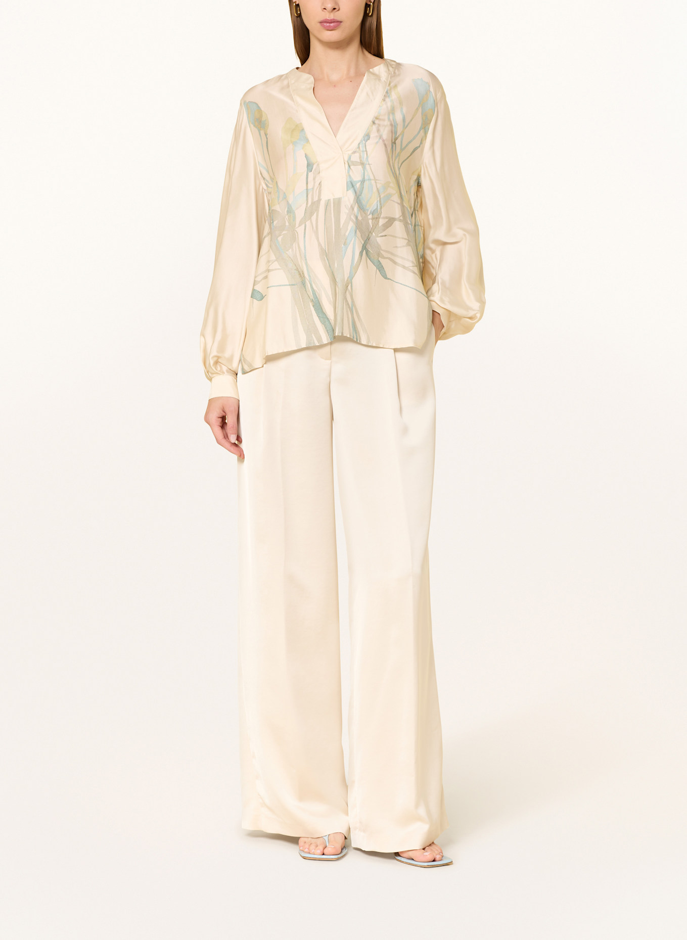 1863 by ETERNA Blusenshirt: HELLGELB