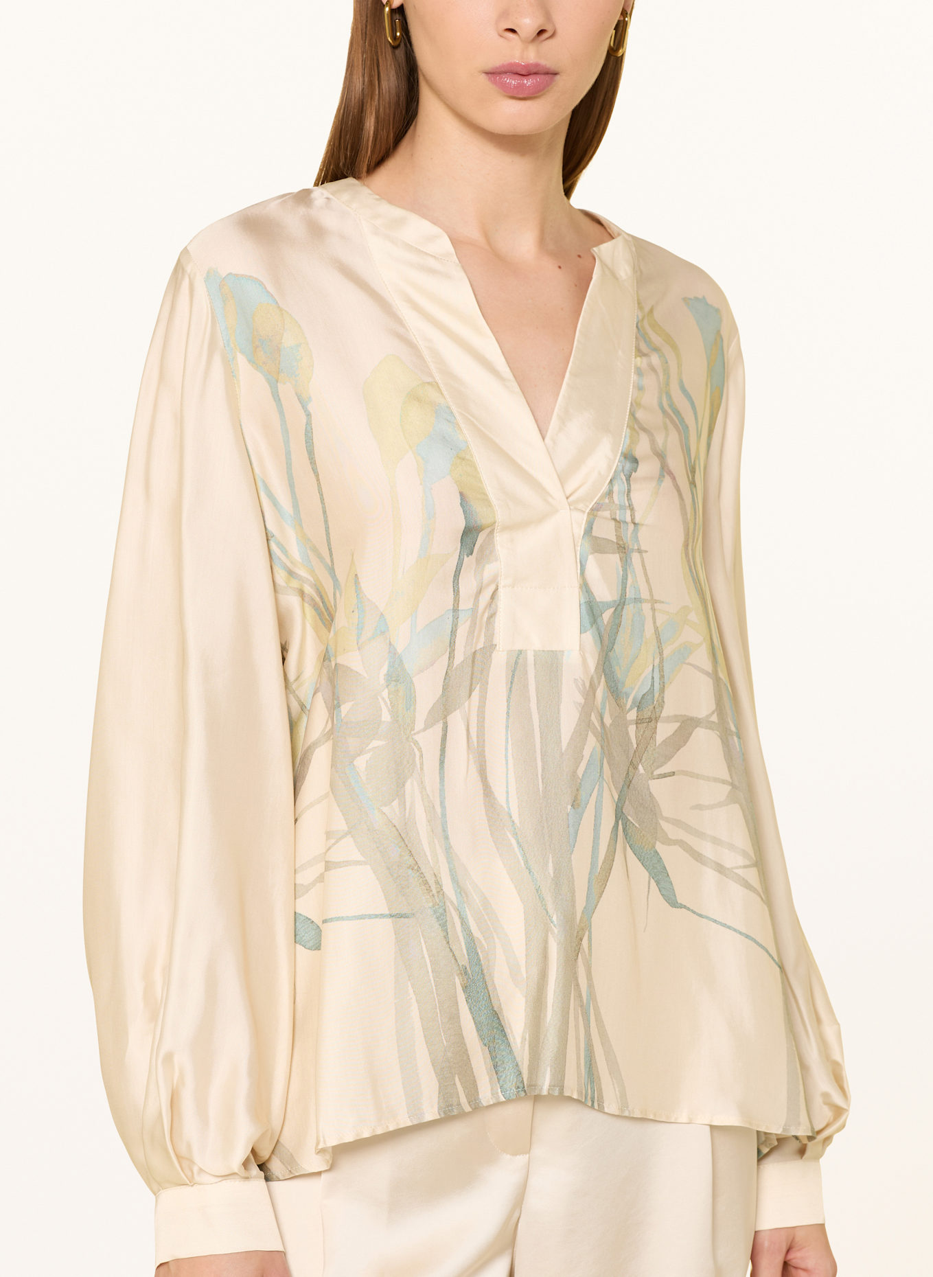 1863 by ETERNA Blusenshirt: HELLGELB