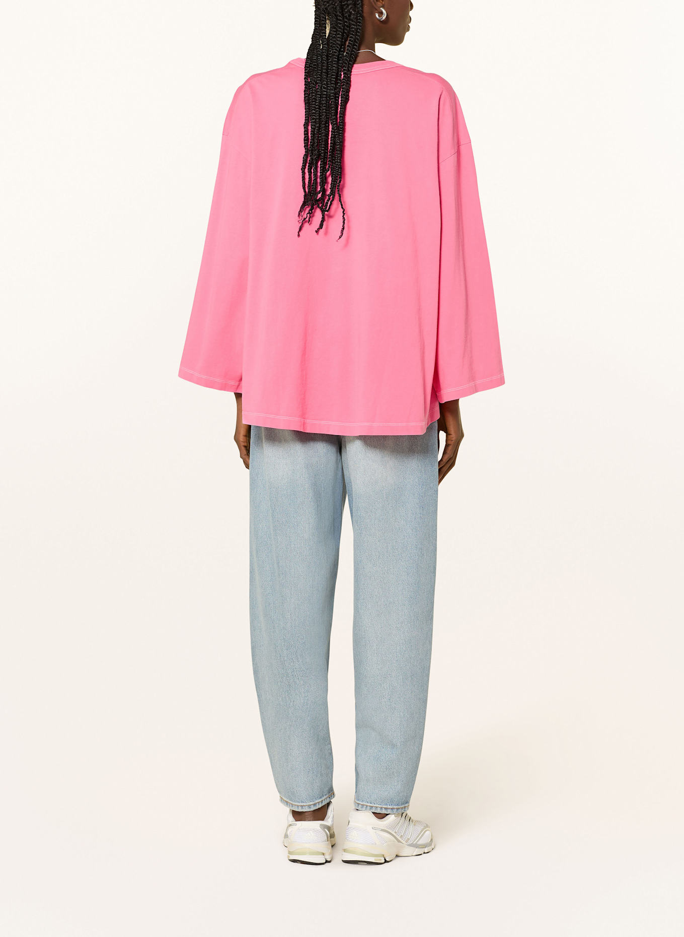 American Vintage Oversized-Longsleeve FIZVALLEY: ROSA