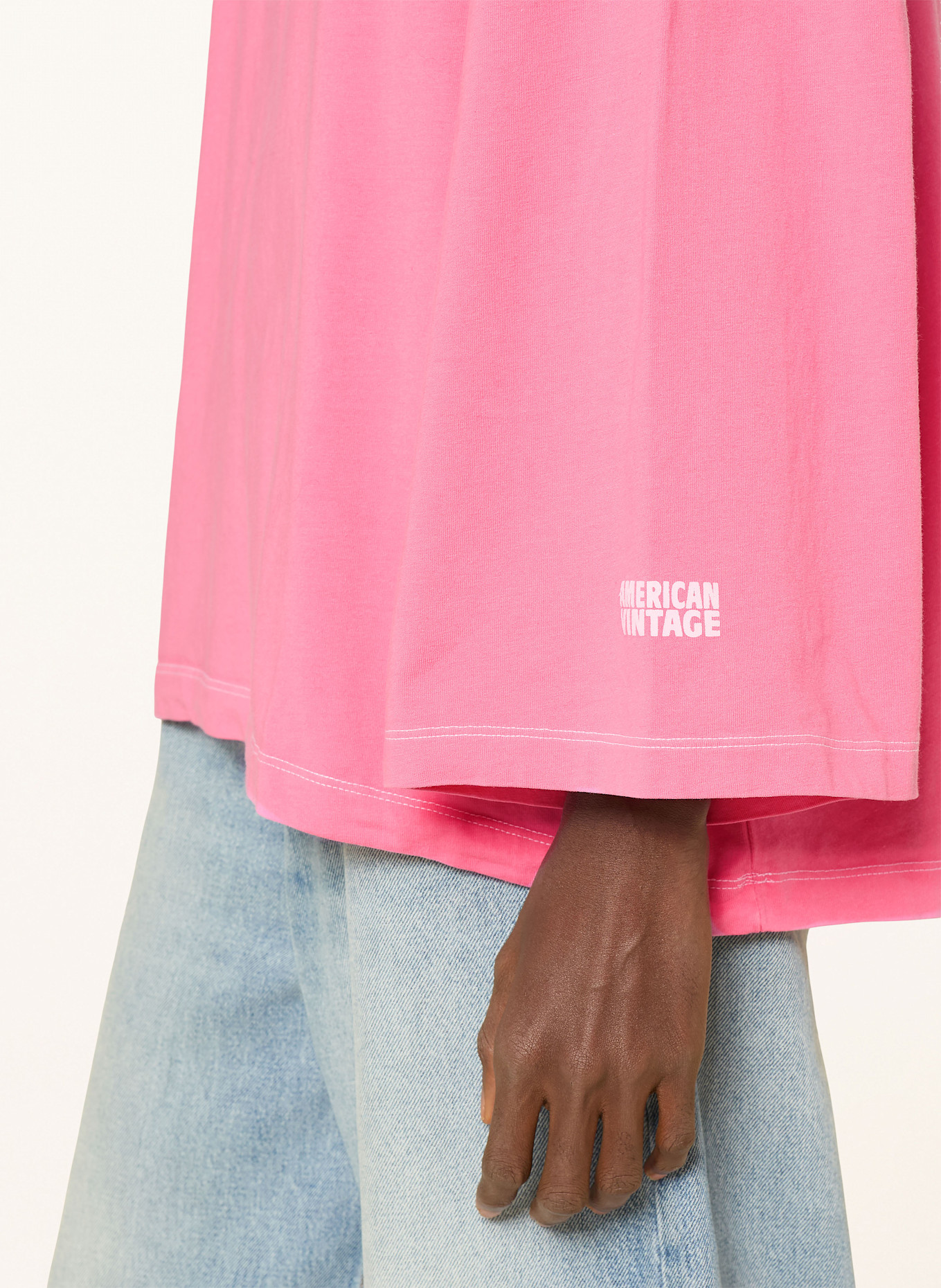 American Vintage Oversized-Longsleeve FIZVALLEY: ROSA