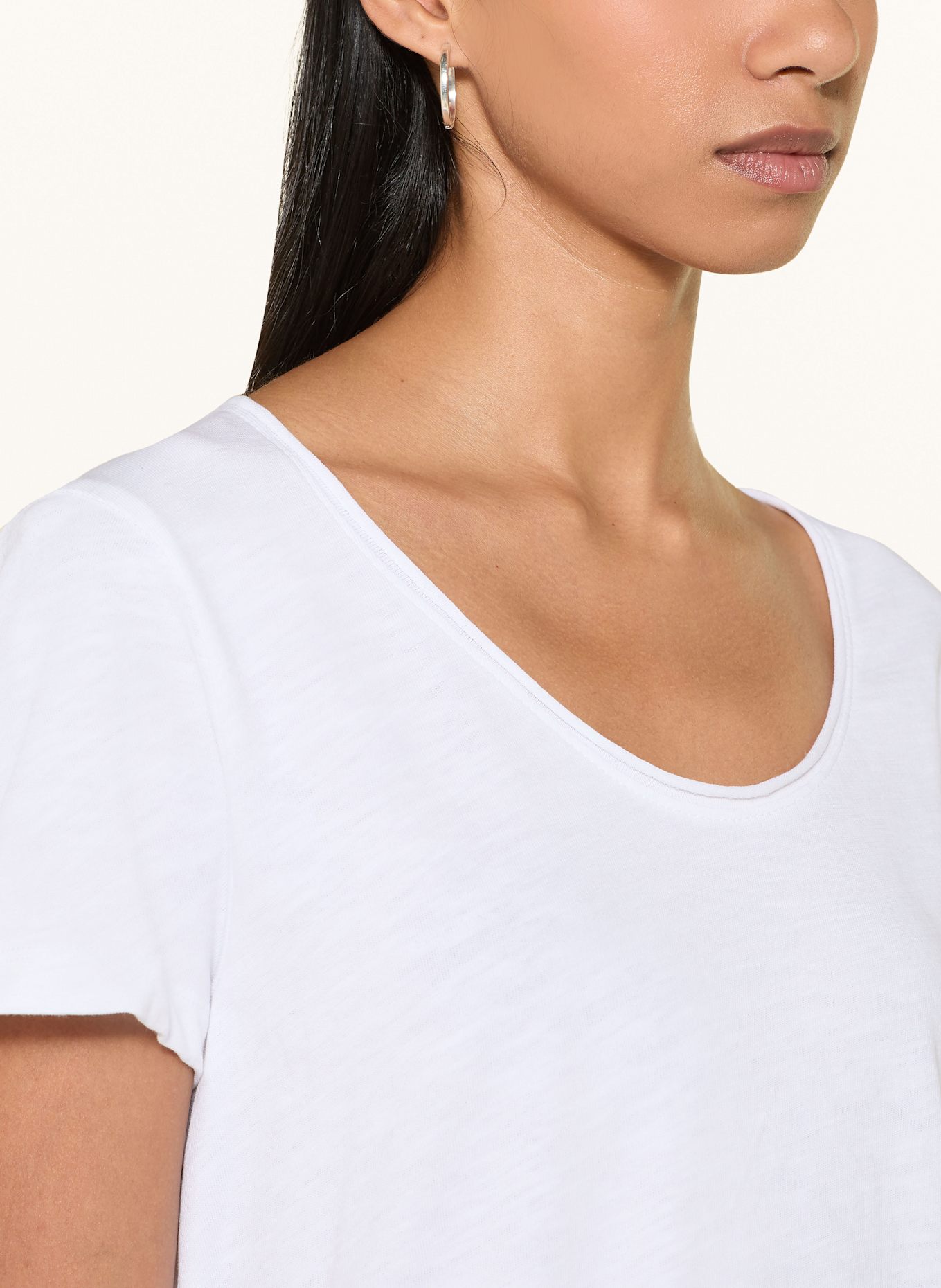 DRYKORN T-Shirt NAVIVI: WEISS