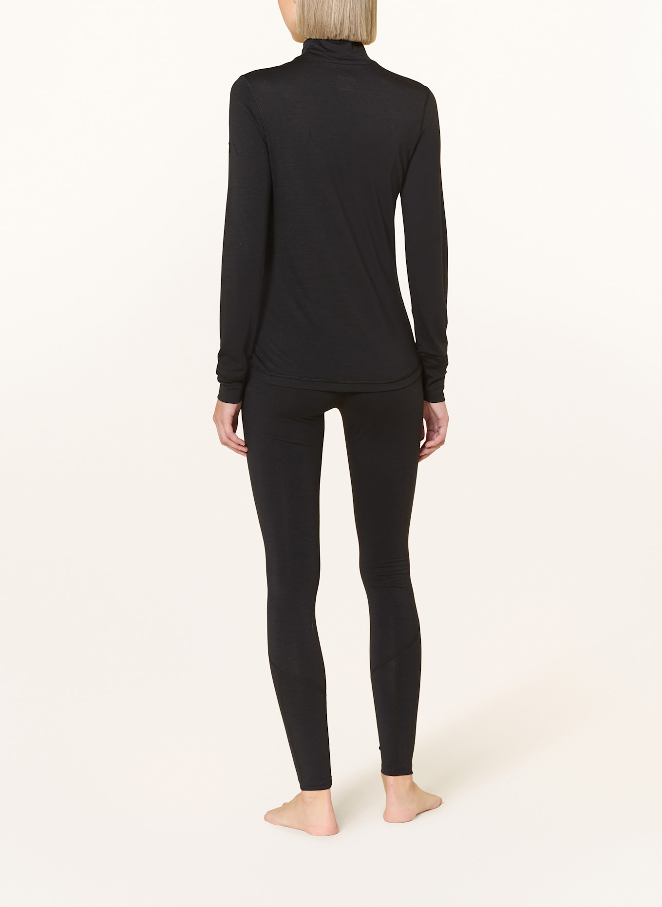 super.natural Funktionswäsche-Hose ARTIC230 mit Merinowolle: SCHWARZ