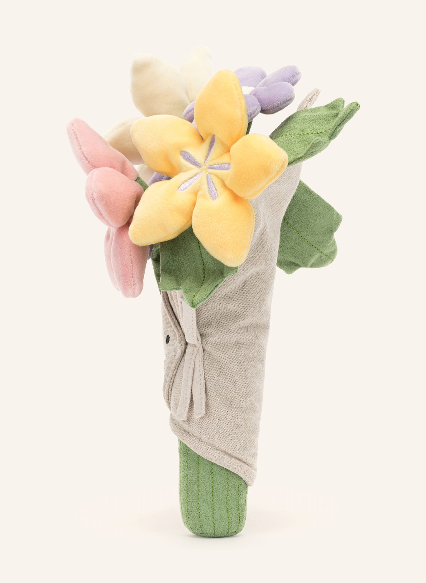 Jellycat Peluche AMUSEABLES BOUQUET DE FLEURS: VERT CLAIR / BEIGE / LILAS CLAIR