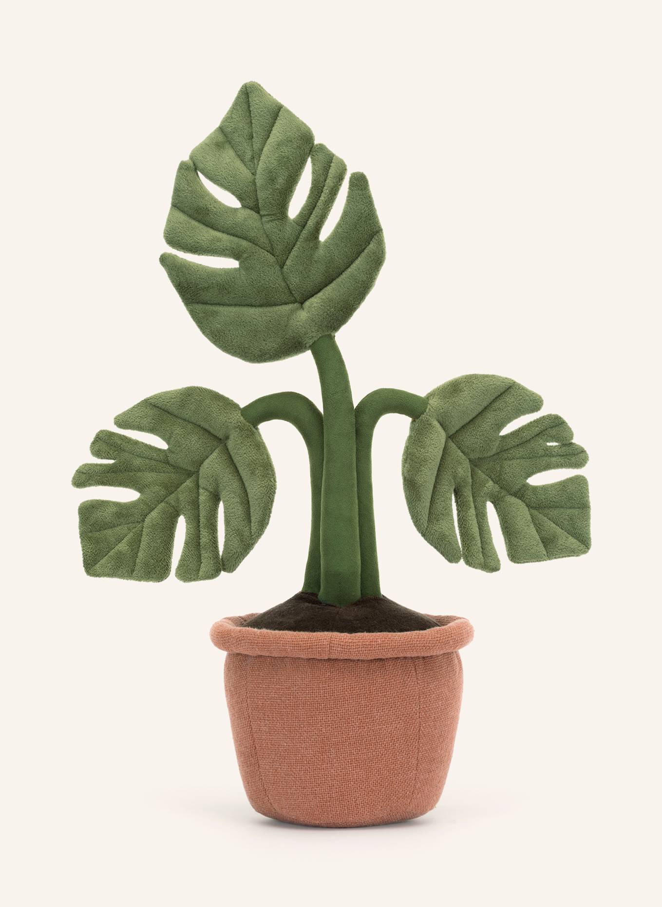 Jellycat Plüsch-Spielzeug AMUSEABLES MONSTERA: GRÜN / HELLROT