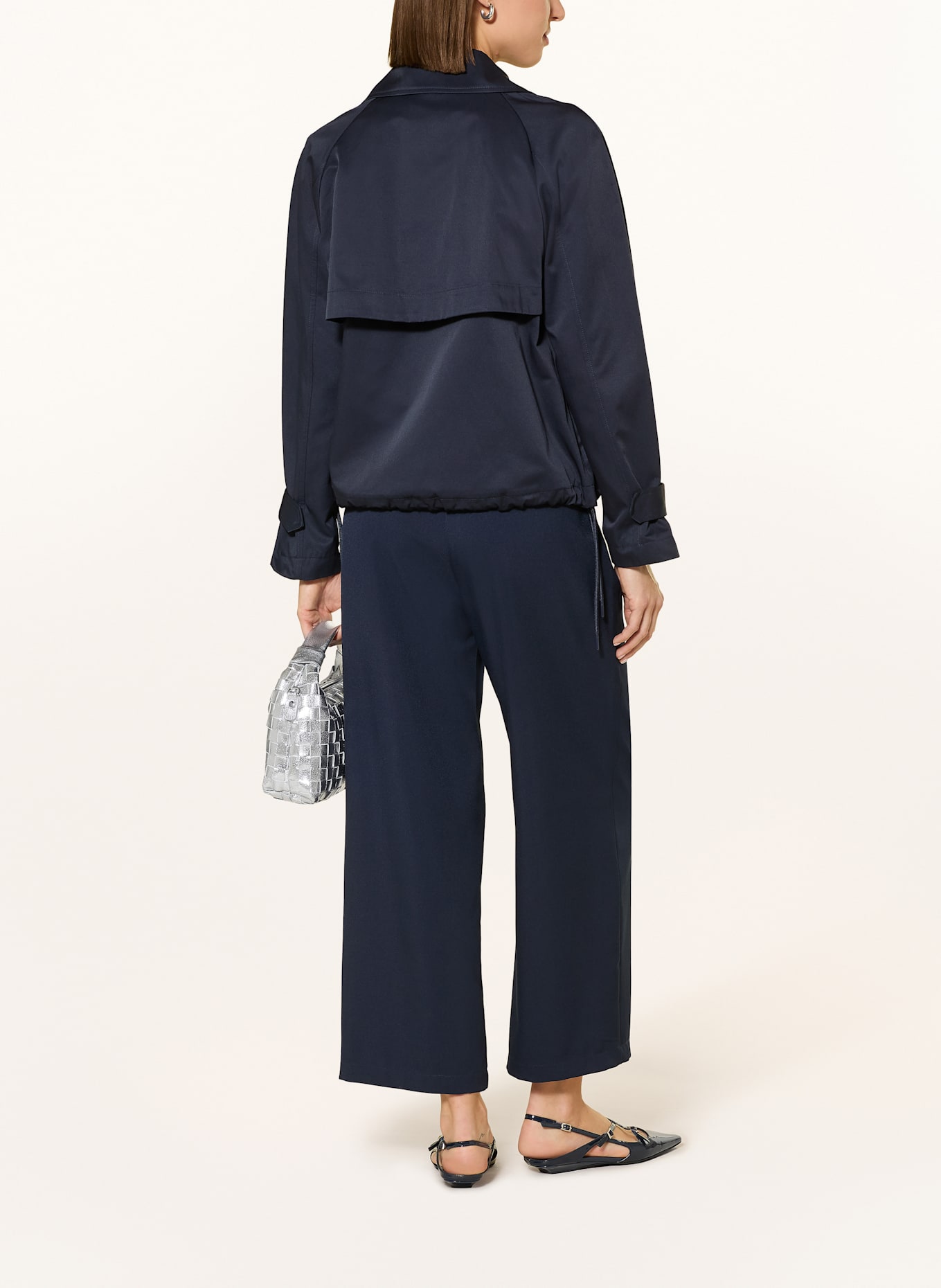 MARC AUREL Trench-Jacke: DUNKELBLAU