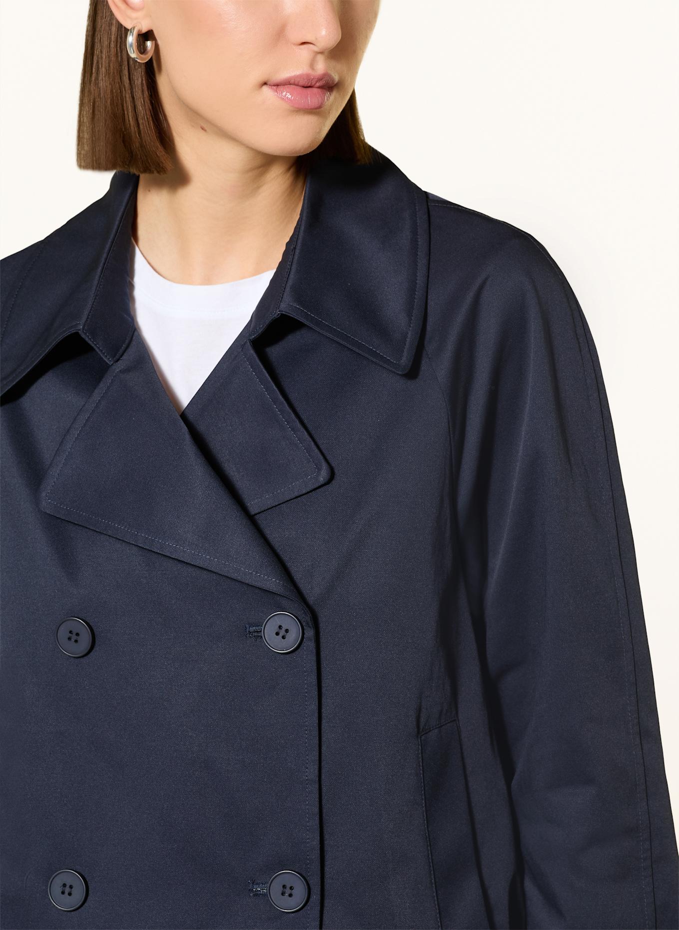 MARC AUREL Trench-Jacke: DUNKELBLAU