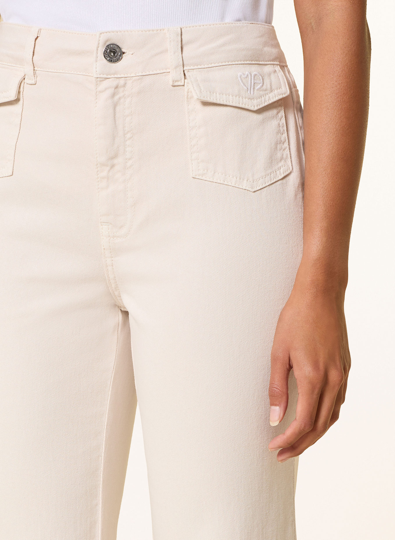 MARC AUREL Flared Jeans: 150020 cream