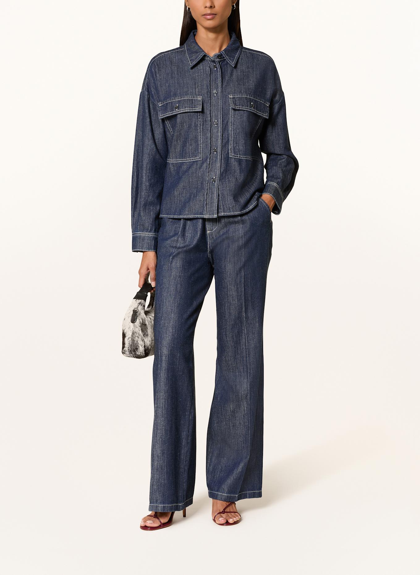 MARC AUREL Marlenehose in Jeansoptik: 500022 dark blue denim