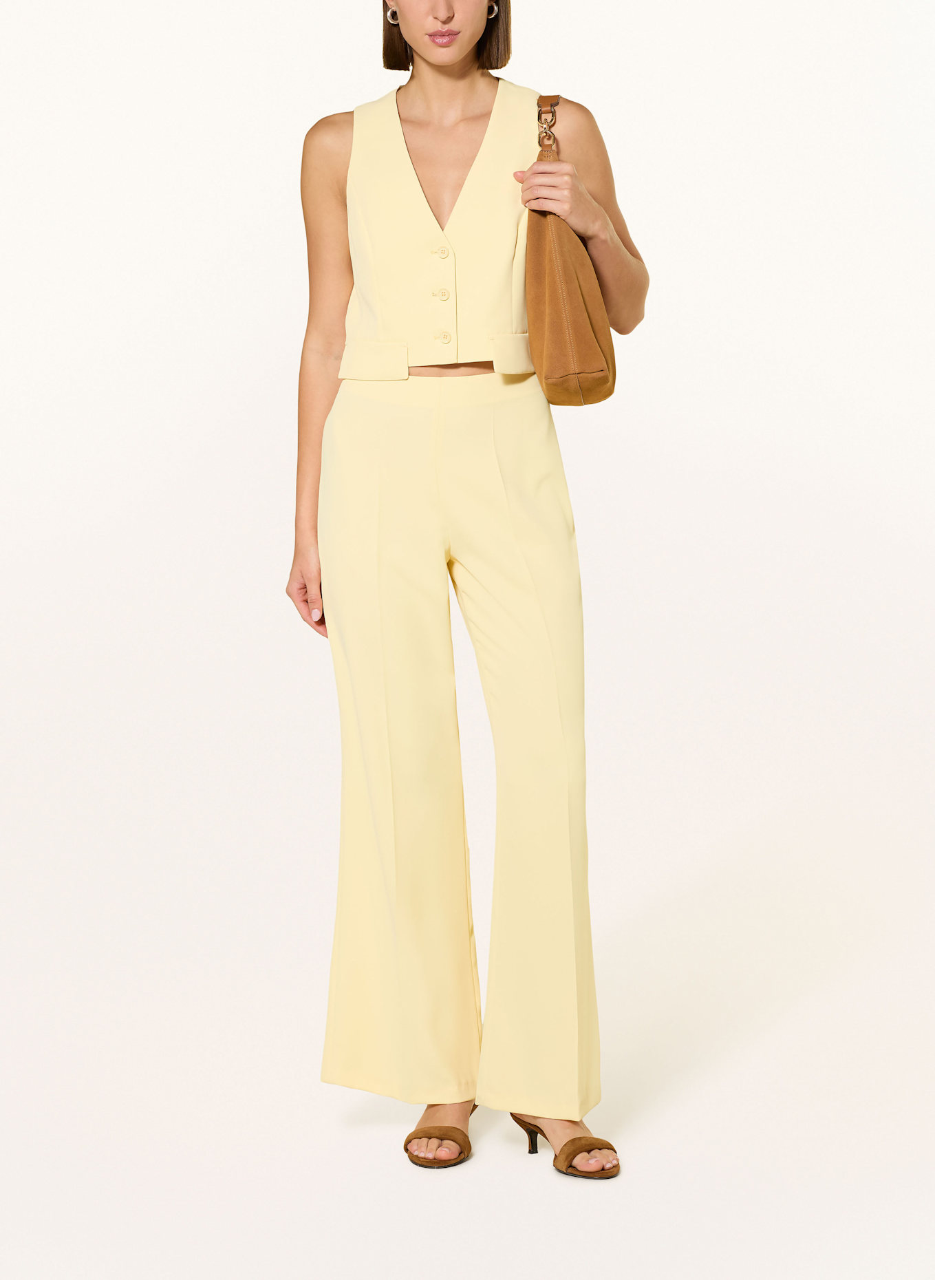 MARC AUREL Spodnie marlena: ŻÓŁTY