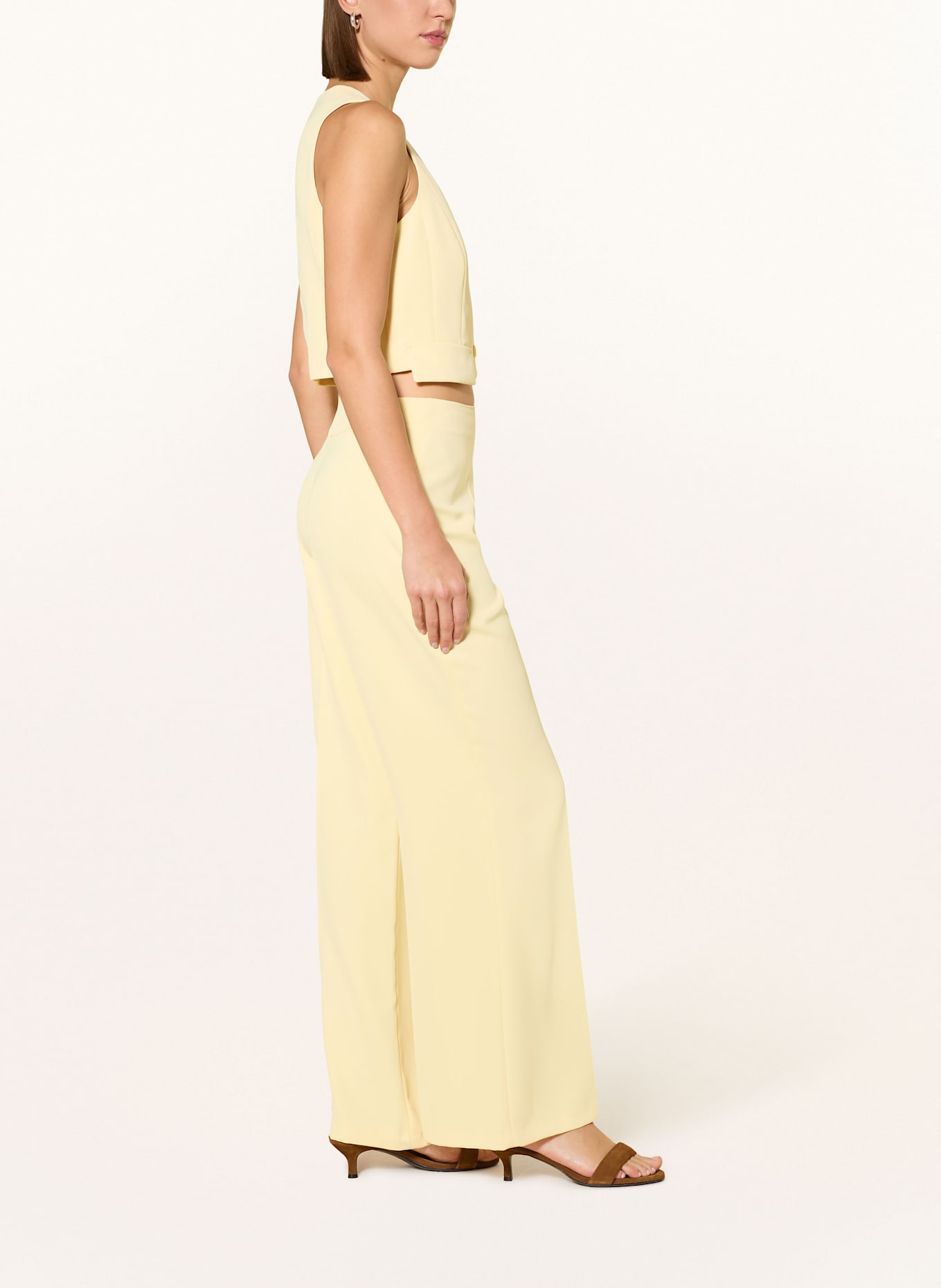 MARC AUREL Spodnie marlena: ŻÓŁTY