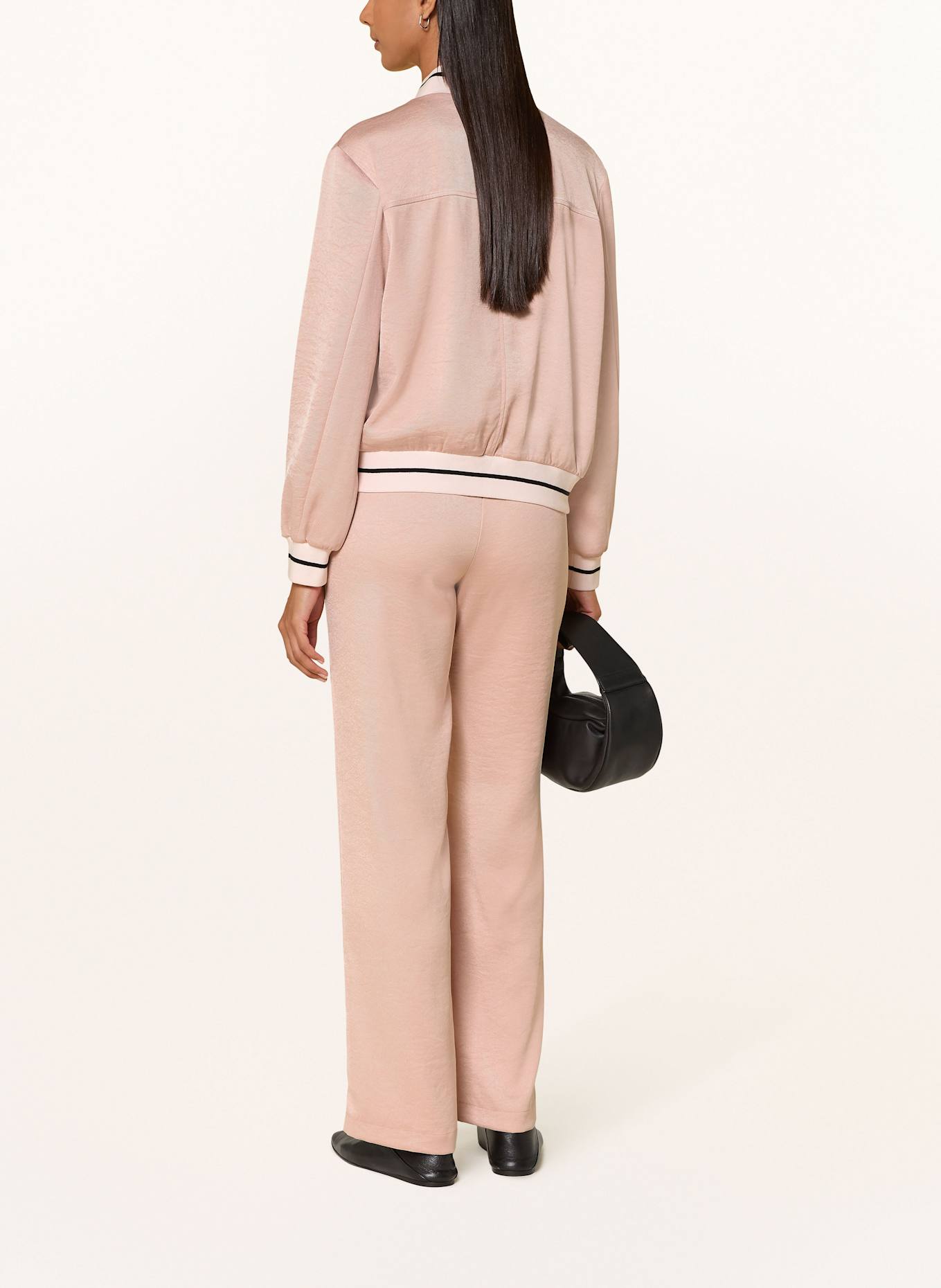 MARC AUREL Wide leg trousers: LIGHT ORANGE