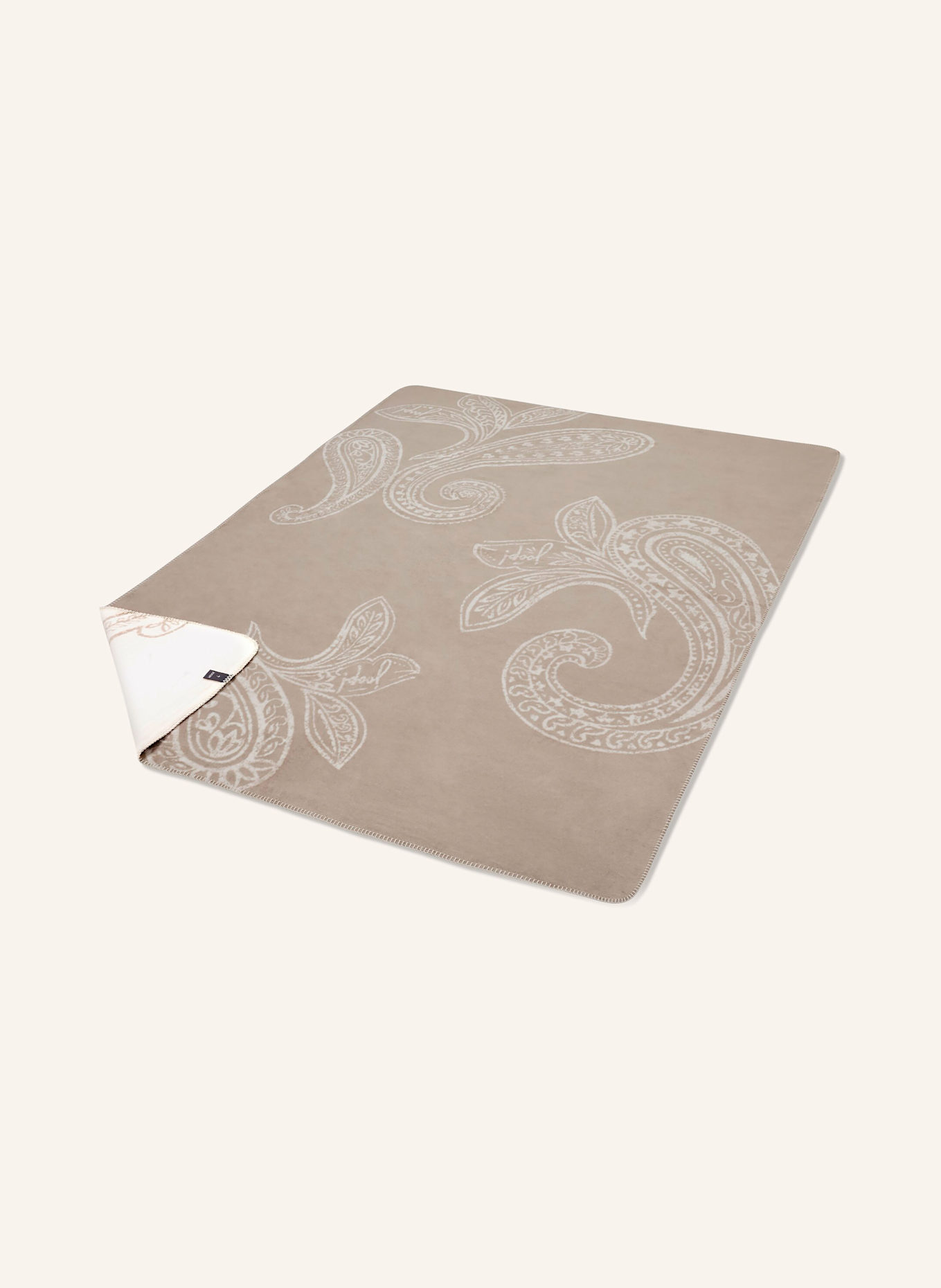 JOOP! Plaid JOOP! PAISLEY: HELLBRAUN / CREME