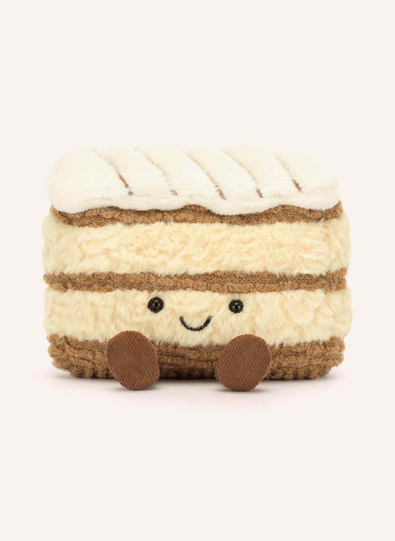 Jellycat Zabawka pluszowa AMUSEABLES MILIE MILLE-FEUILLE: KREMOWY / BRĄZOWY