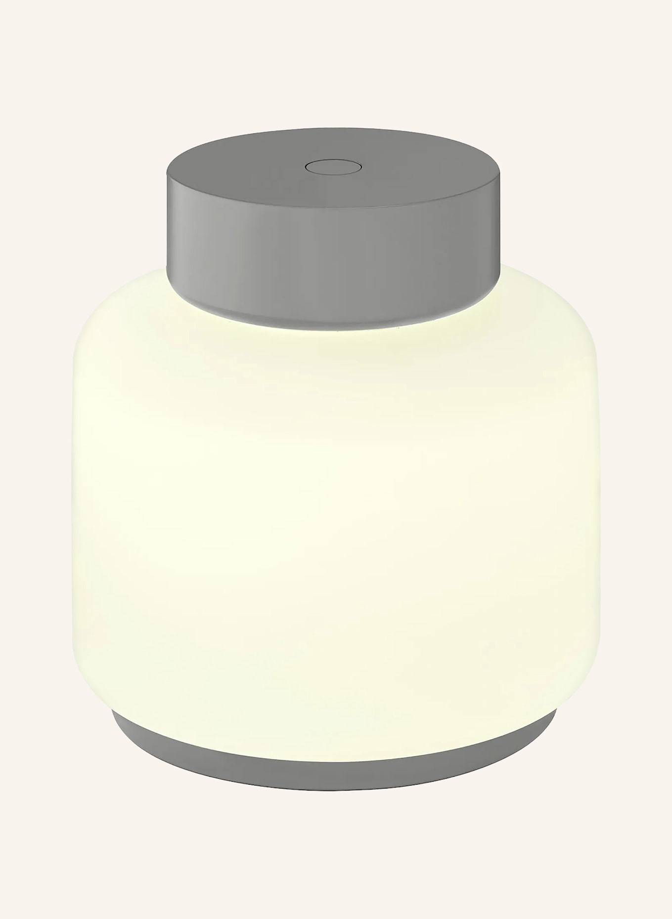 blomus Tischleuchte FAWN: GRAU / CREME