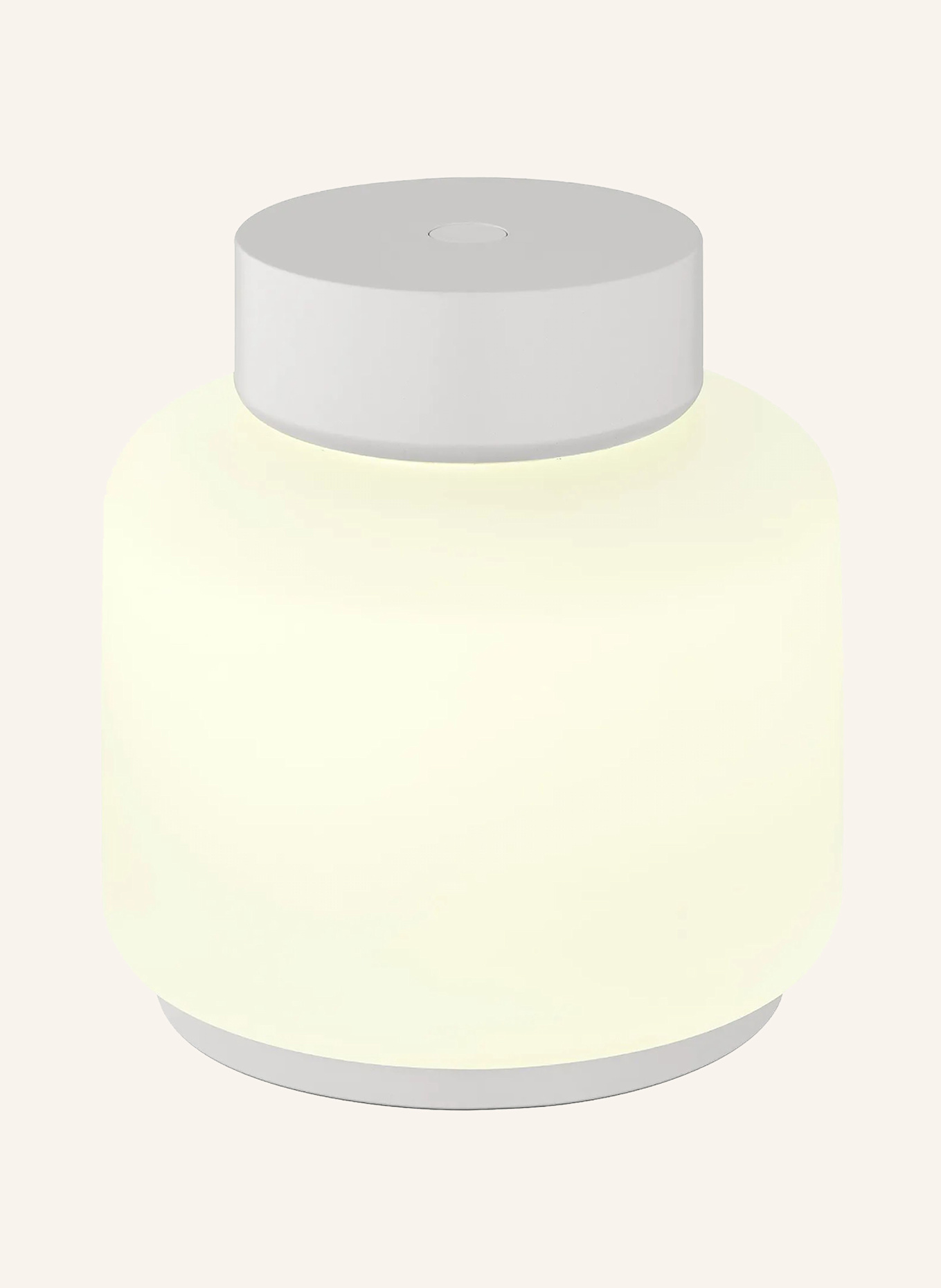 blomus Tischleuchte FAWN: HELLGRAU / CREME