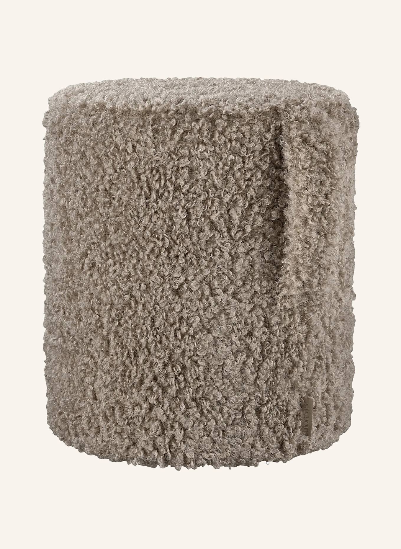 blomus Pouf TEDDY: TAUPE