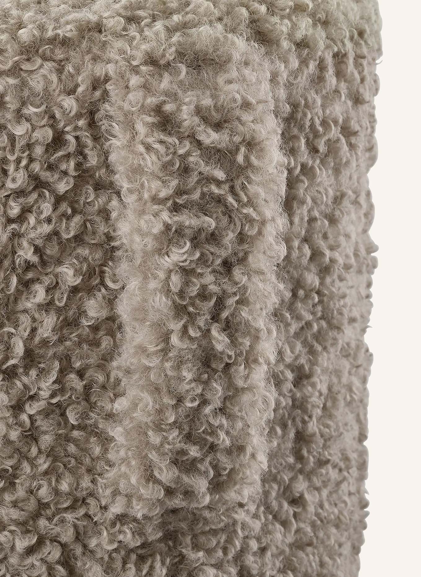 blomus Pouf TEDDY: TAUPE