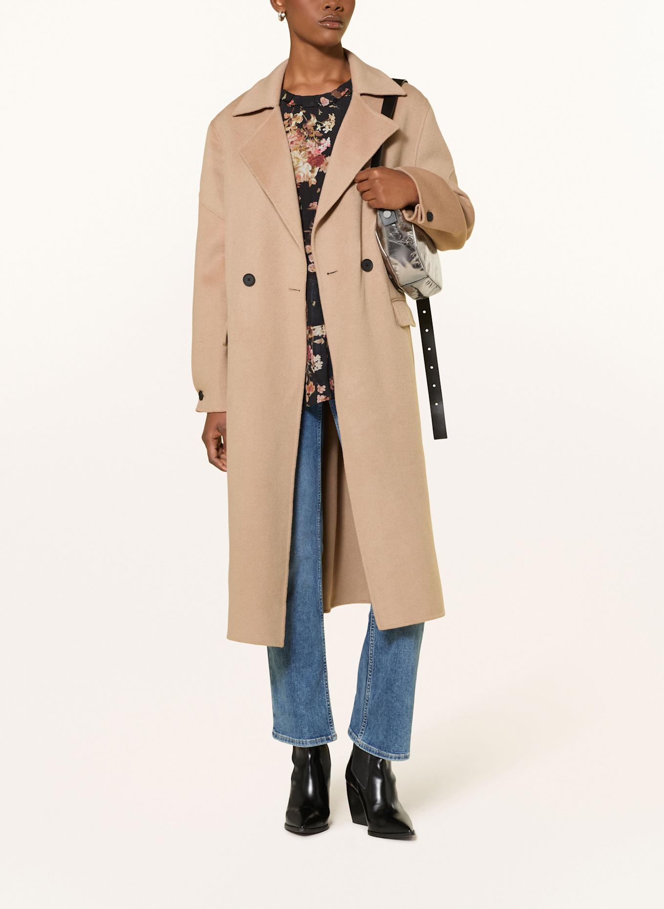 ALLSAINTS Mantel SELLMA: CAMEL