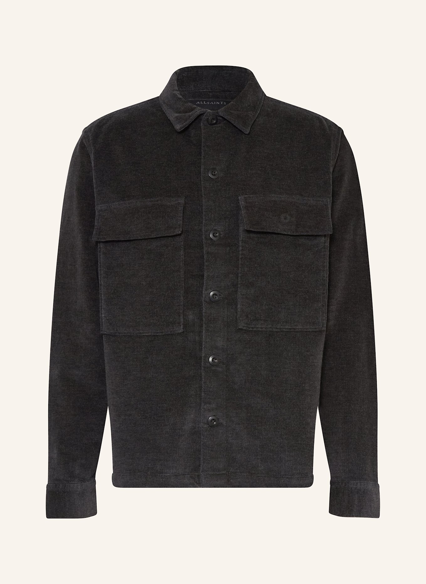 ALLSAINTS Overshirt HAWKER: DUNKELGRAU