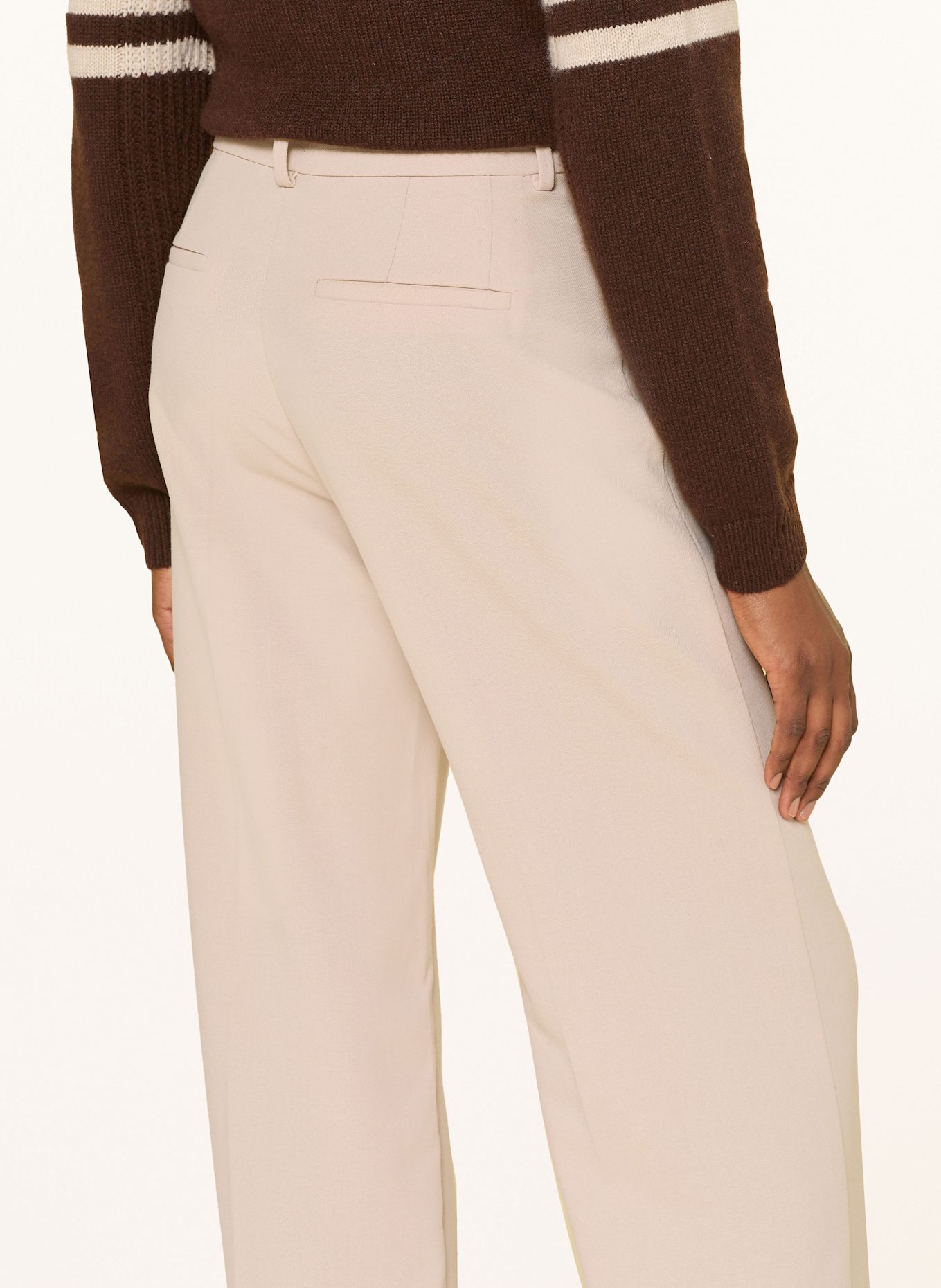 ba&sh Marlenehose NISTACHIO: CREME