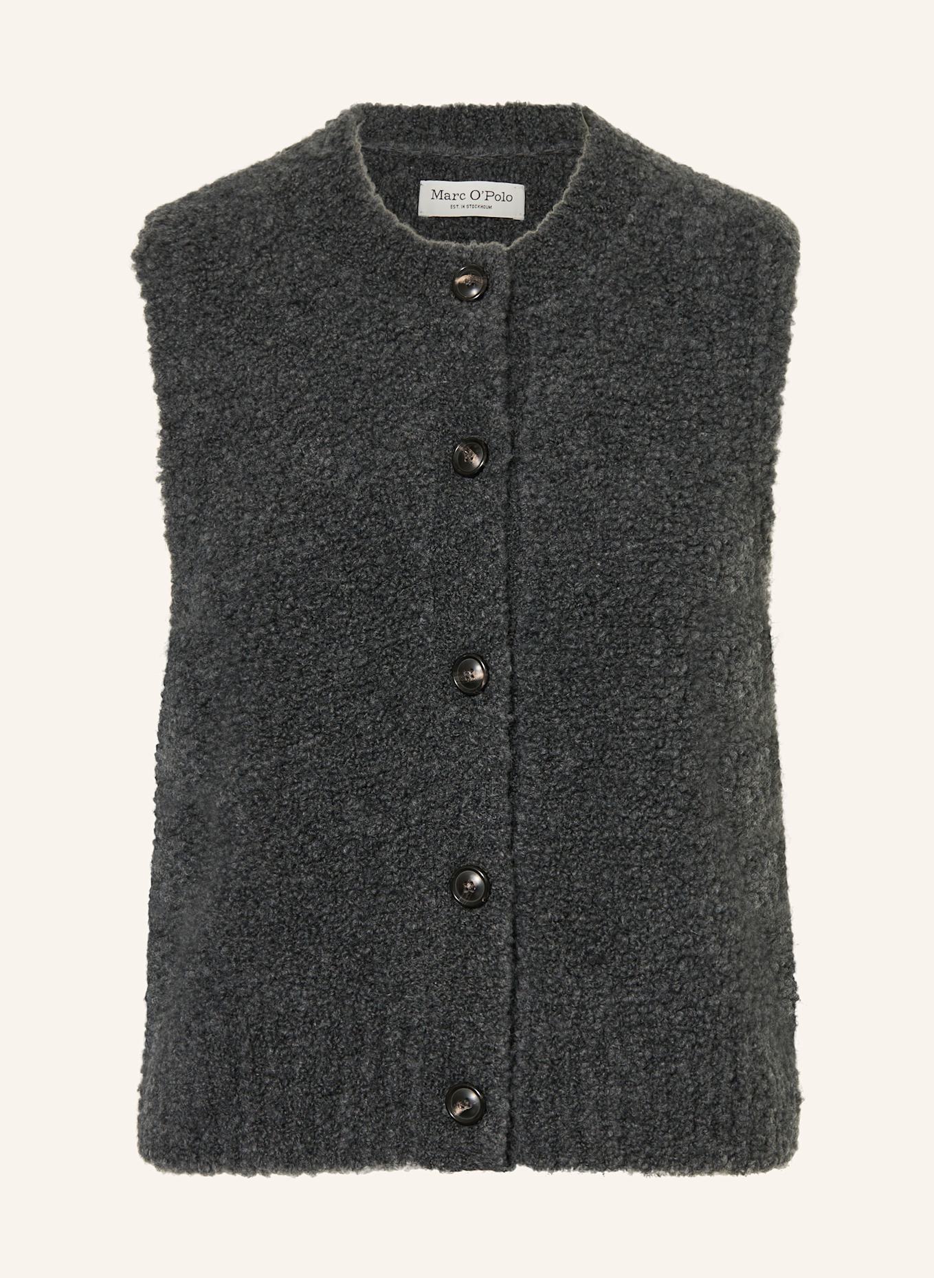 Marc O'Polo Strickweste: DUNKELGRAU