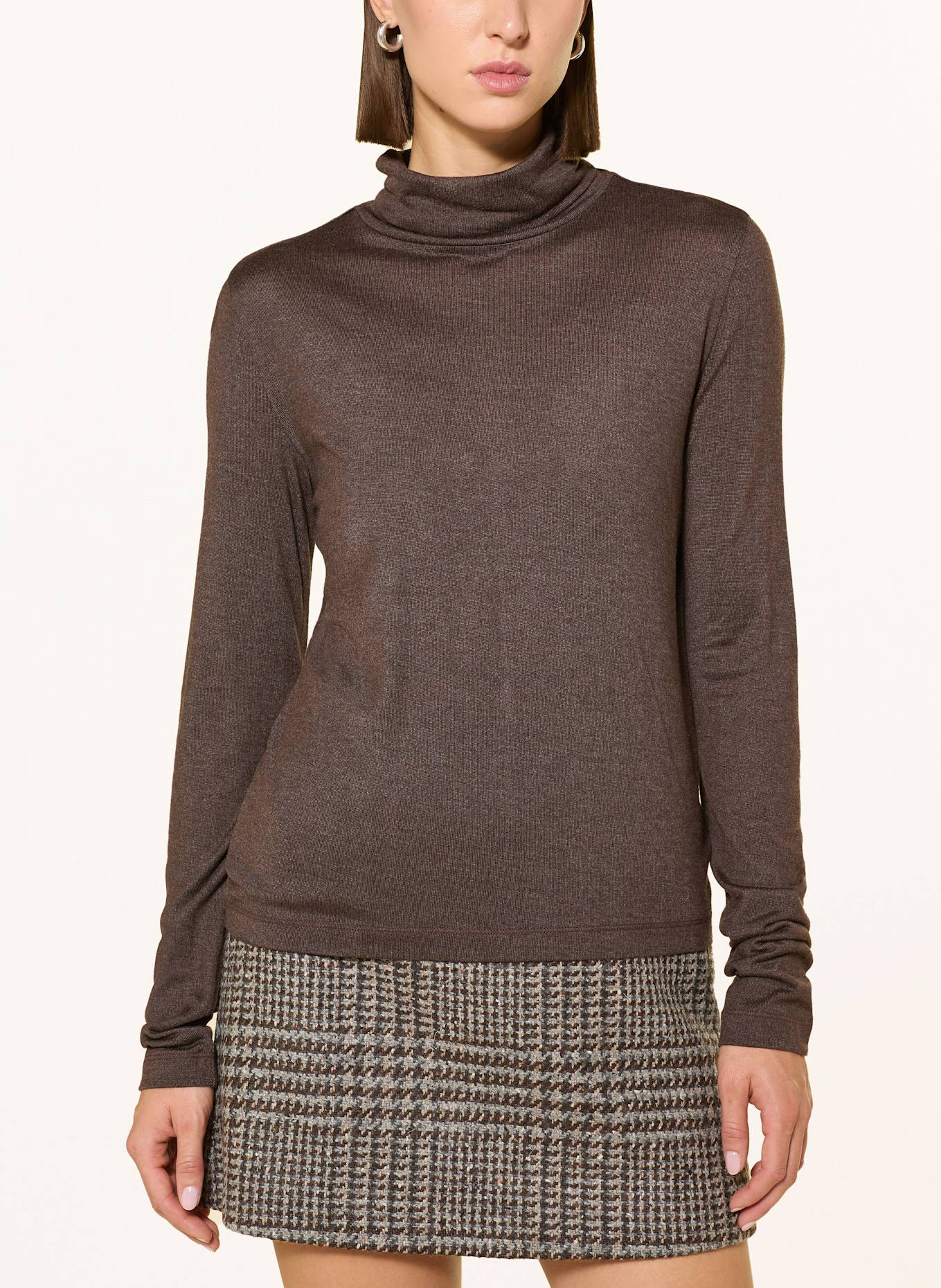 Marc O'Polo Longsleeve: DUNKELBRAUN