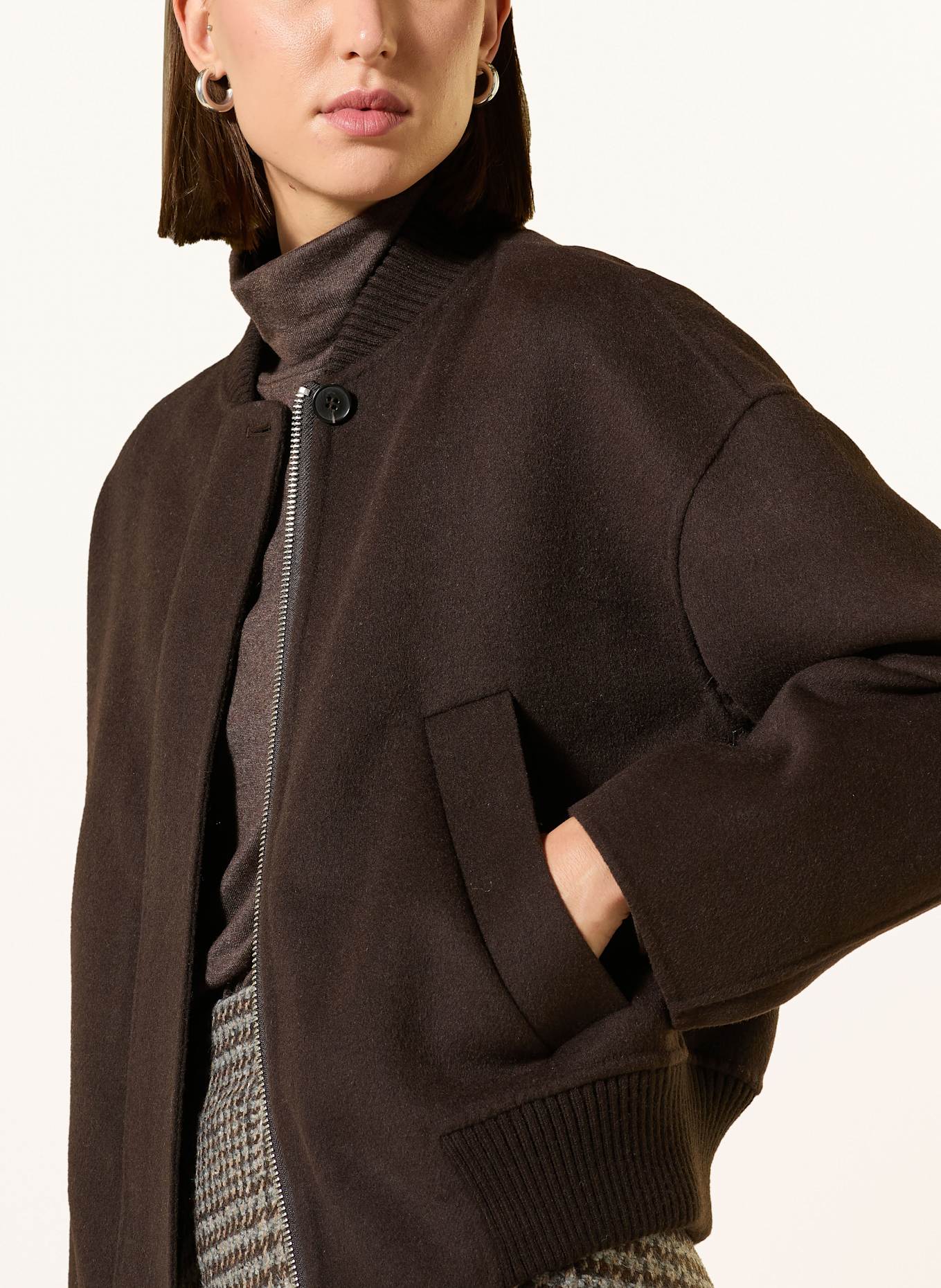 Marc O'Polo Longsleeve: DUNKELBRAUN