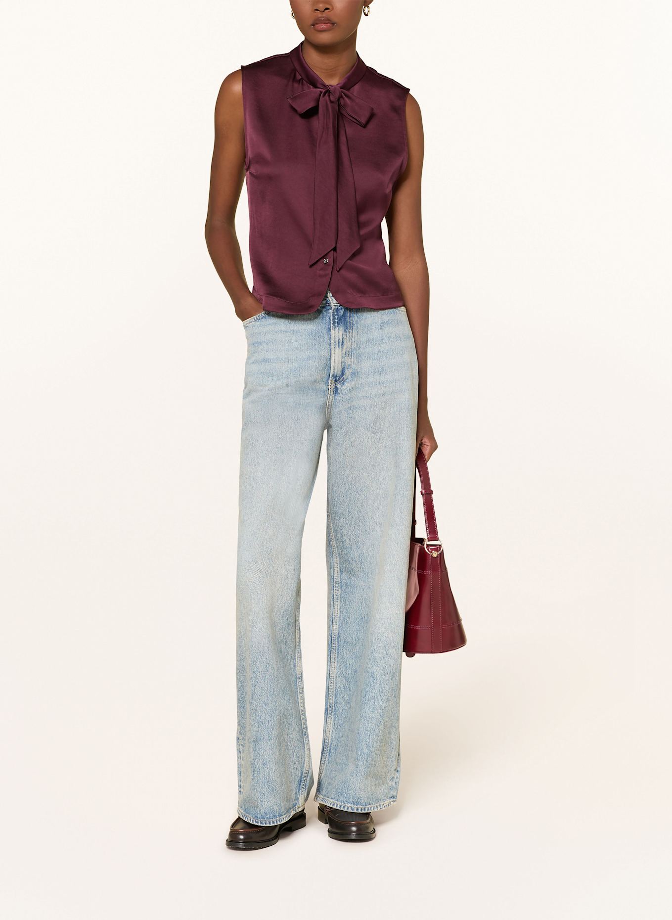 CLAUDIE PIERLOT Jeans: D052 LIGHT BLUE DENIM