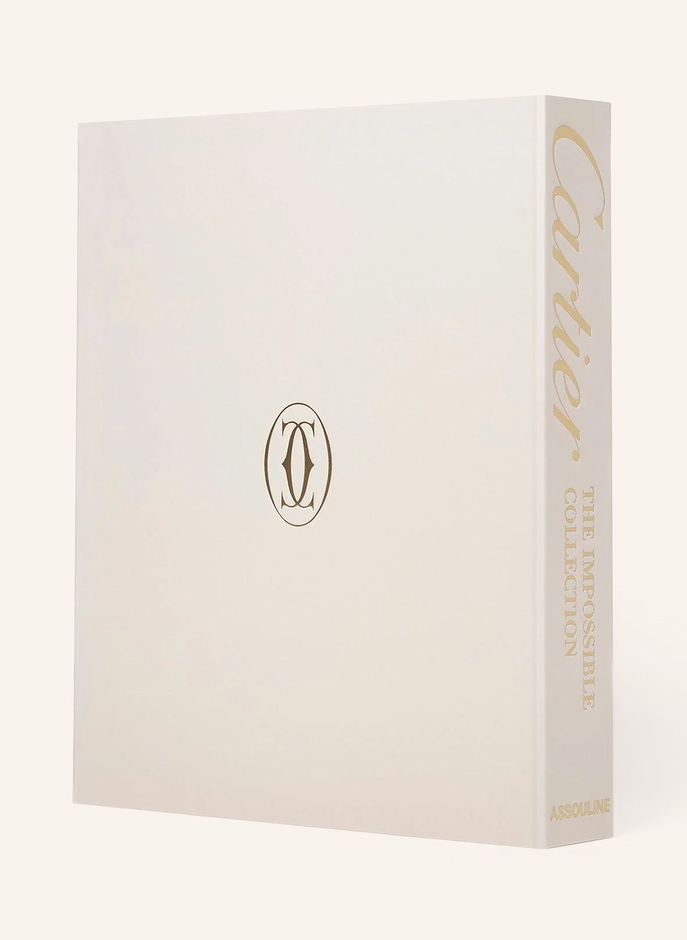 ASSOULINE Książka CARTIER: THE IMPOSSIBLE COLLECTION: KREMOWY / ZIELONY / FUKSJA