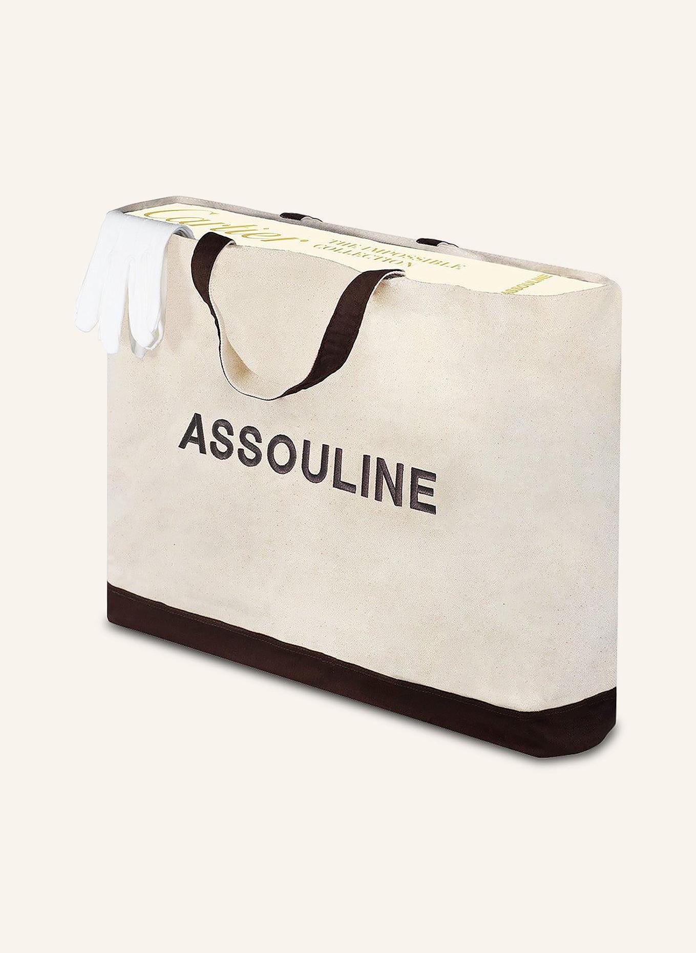 ASSOULINE Książka CARTIER: THE IMPOSSIBLE COLLECTION: KREMOWY / ZIELONY / FUKSJA