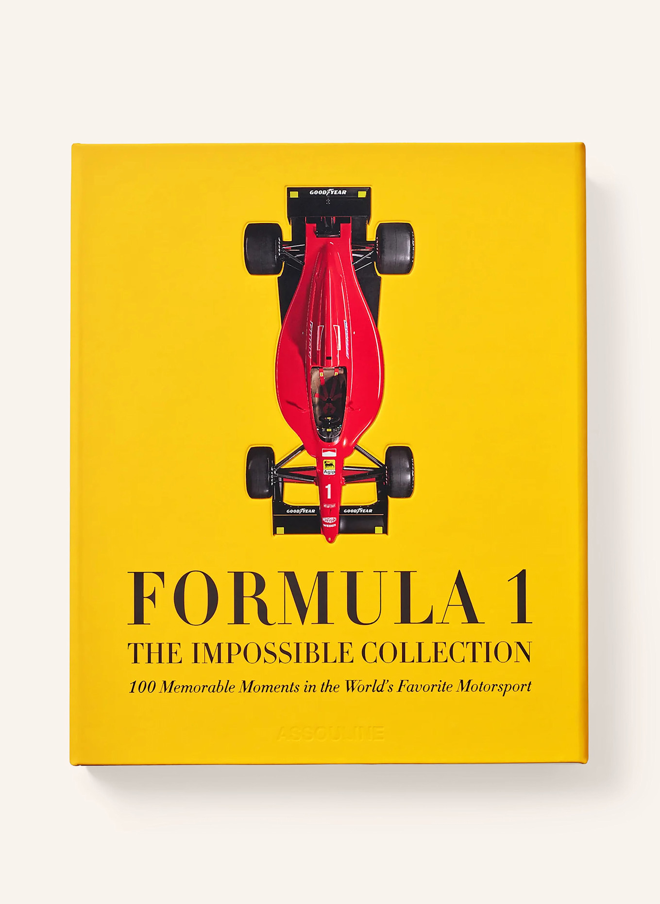ASSOULINE Książka FORMULA 1: THE IMPOSSIBLE COLLECTION (2ND EDITION): ŻÓŁTY / CZERWONY