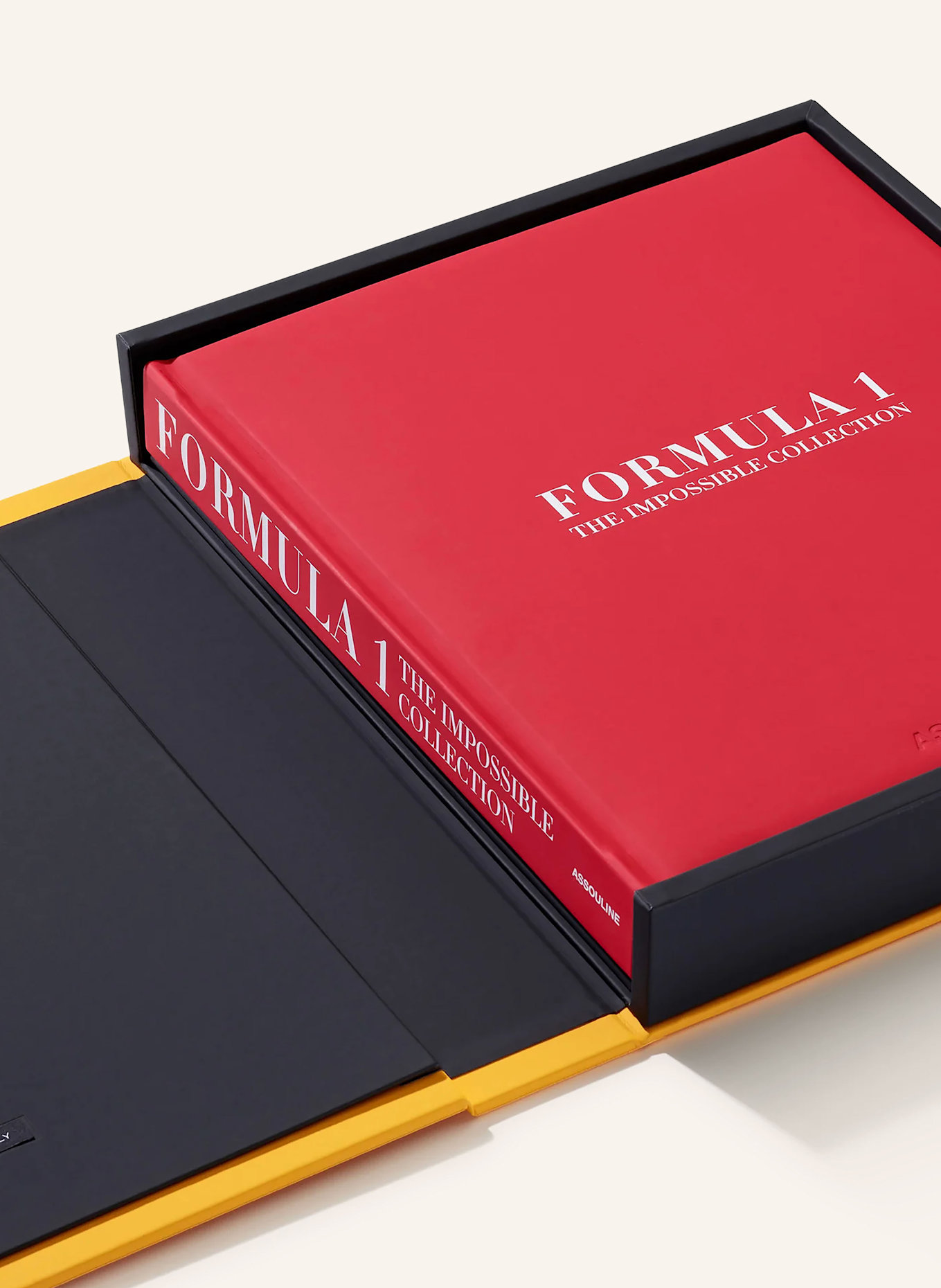 ASSOULINE Książka FORMULA 1: THE IMPOSSIBLE COLLECTION (2ND EDITION): ŻÓŁTY / CZERWONY