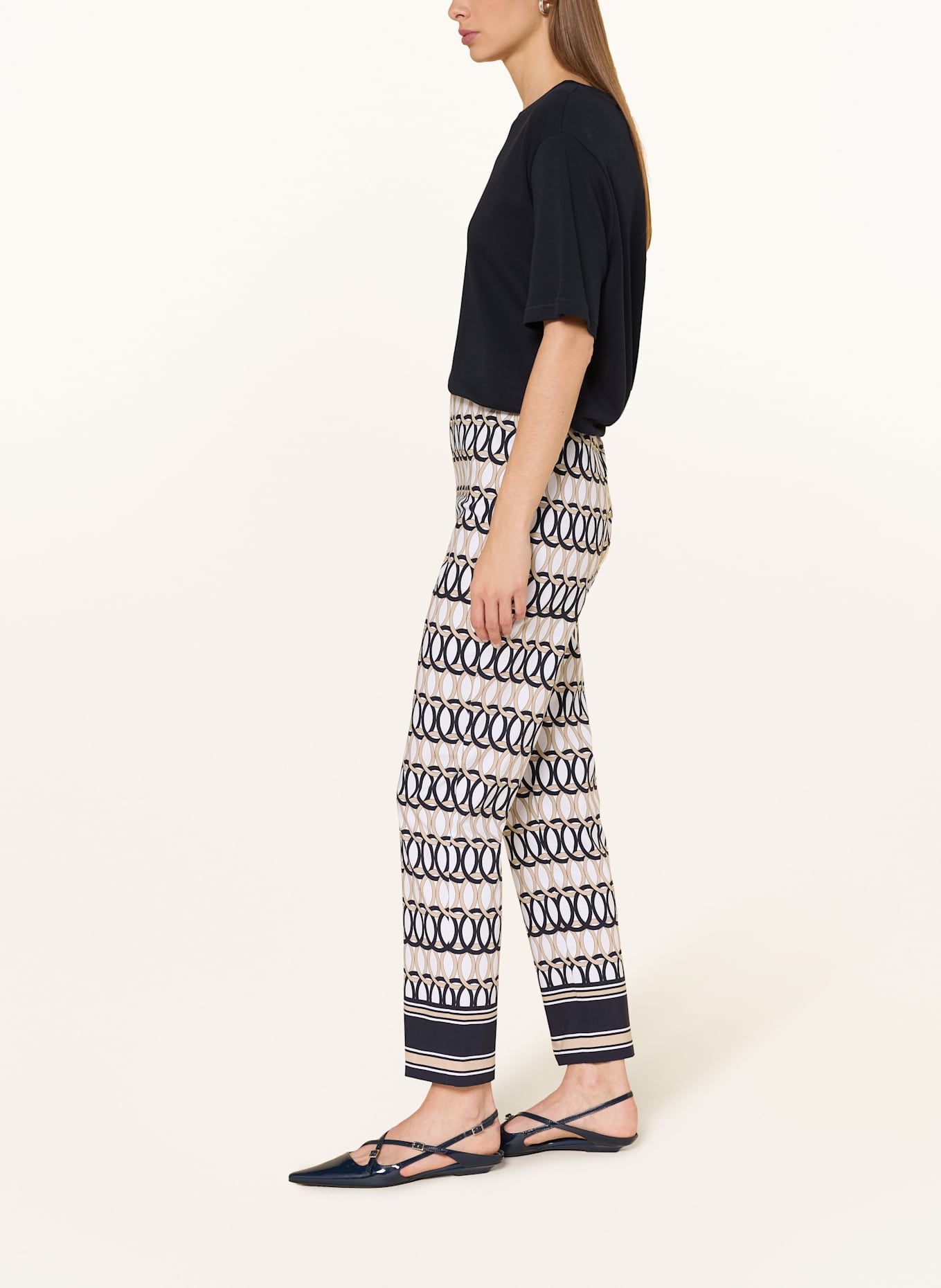 Joseph Ribkoff Hose: WEISS / SCHWARZ / HELLBRAUN