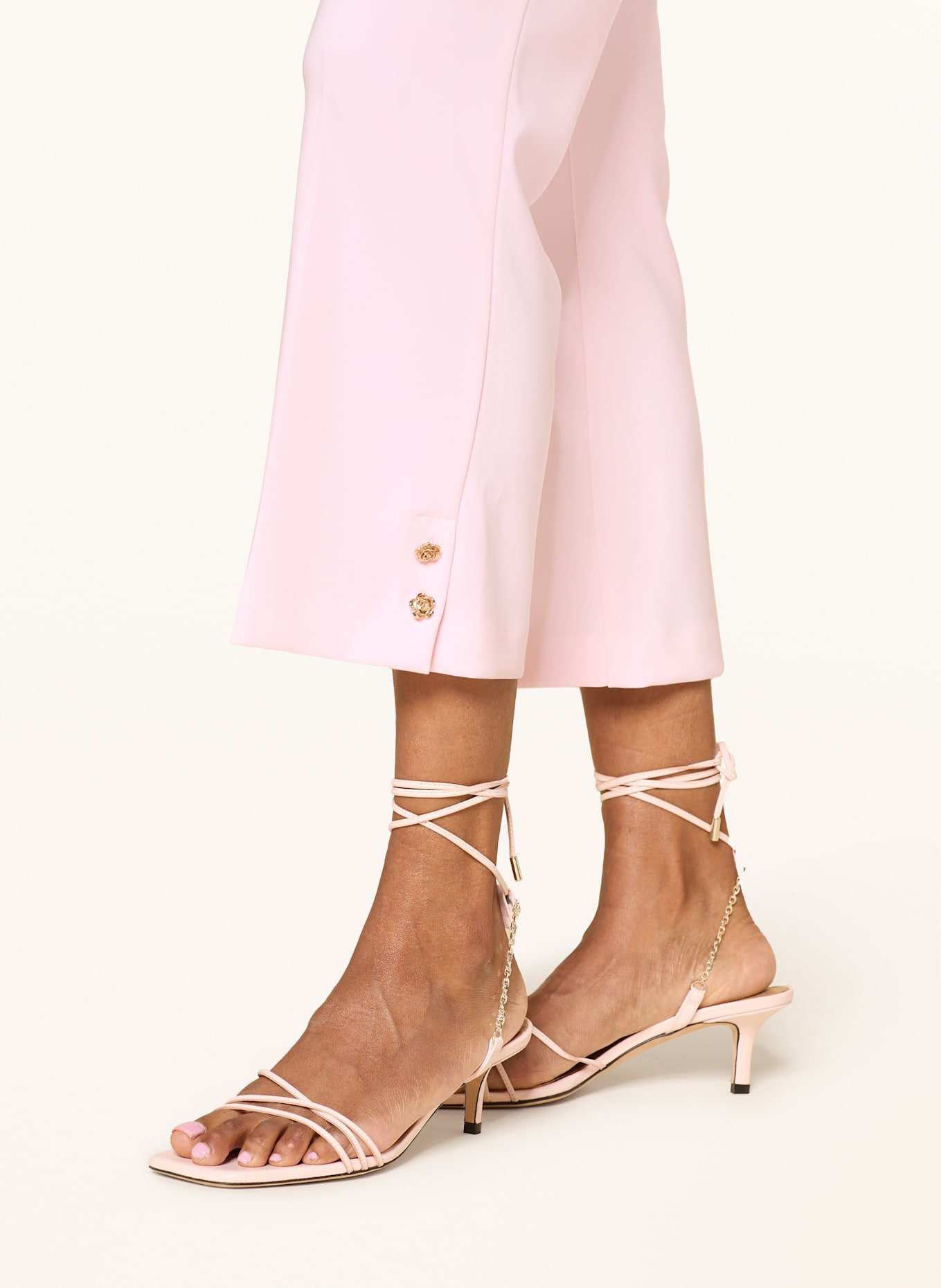 Joseph Ribkoff 7/8-Hose aus Jersey: HELLROSA