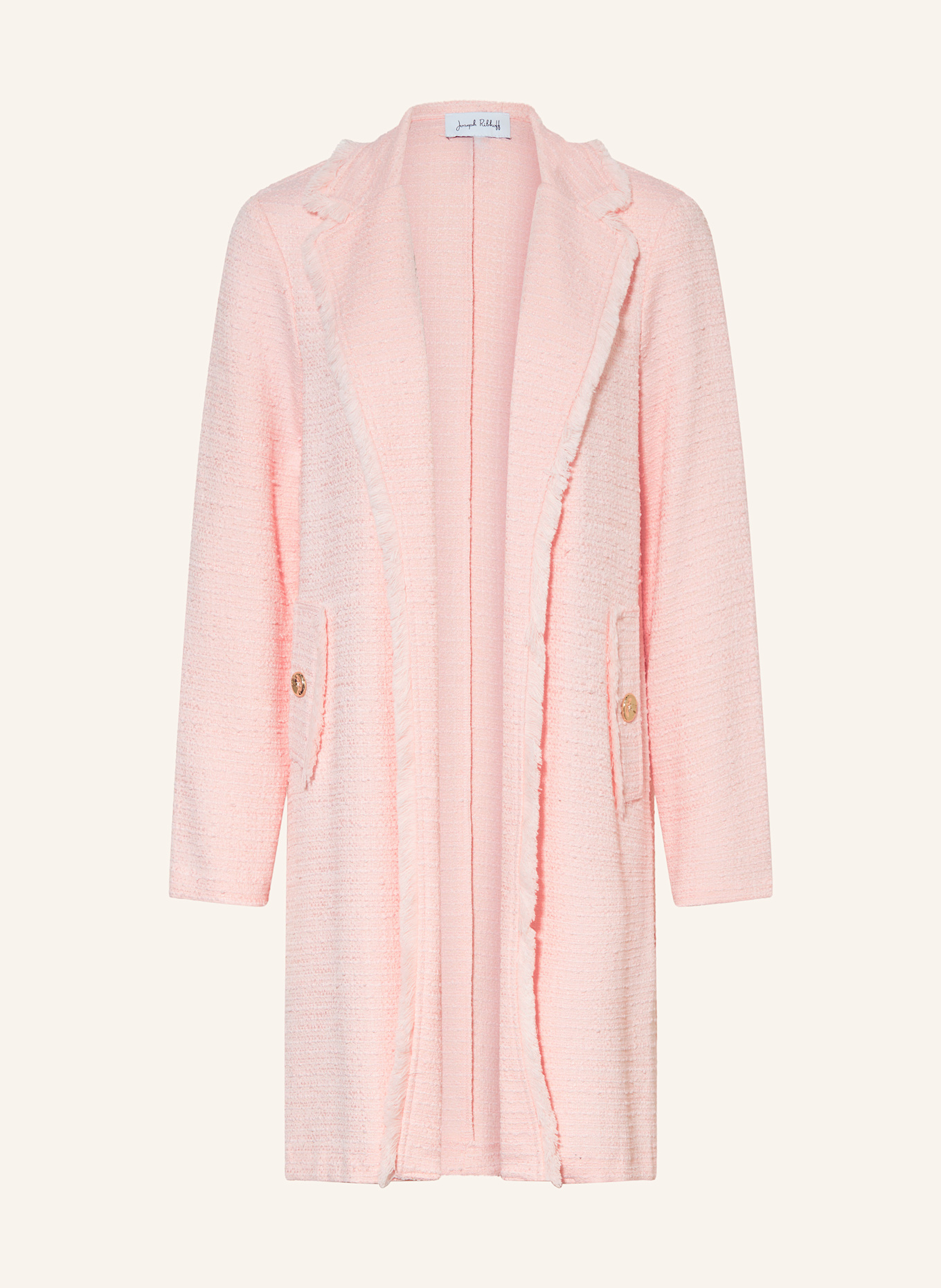 Joseph Ribkoff Longblazer aus Bouclé: HELLROSA
