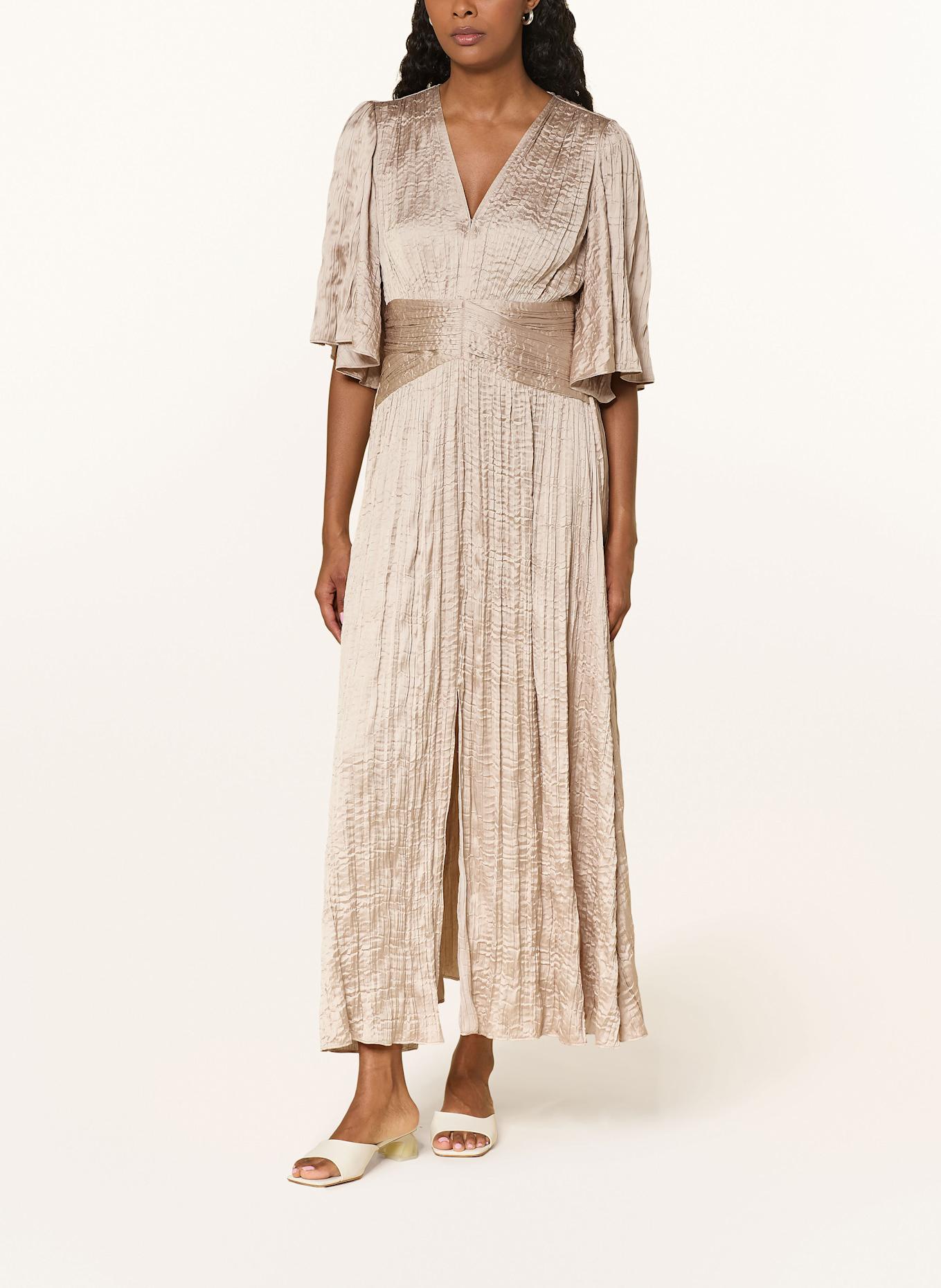 Joseph Ribkoff robe en satin: BEIGE