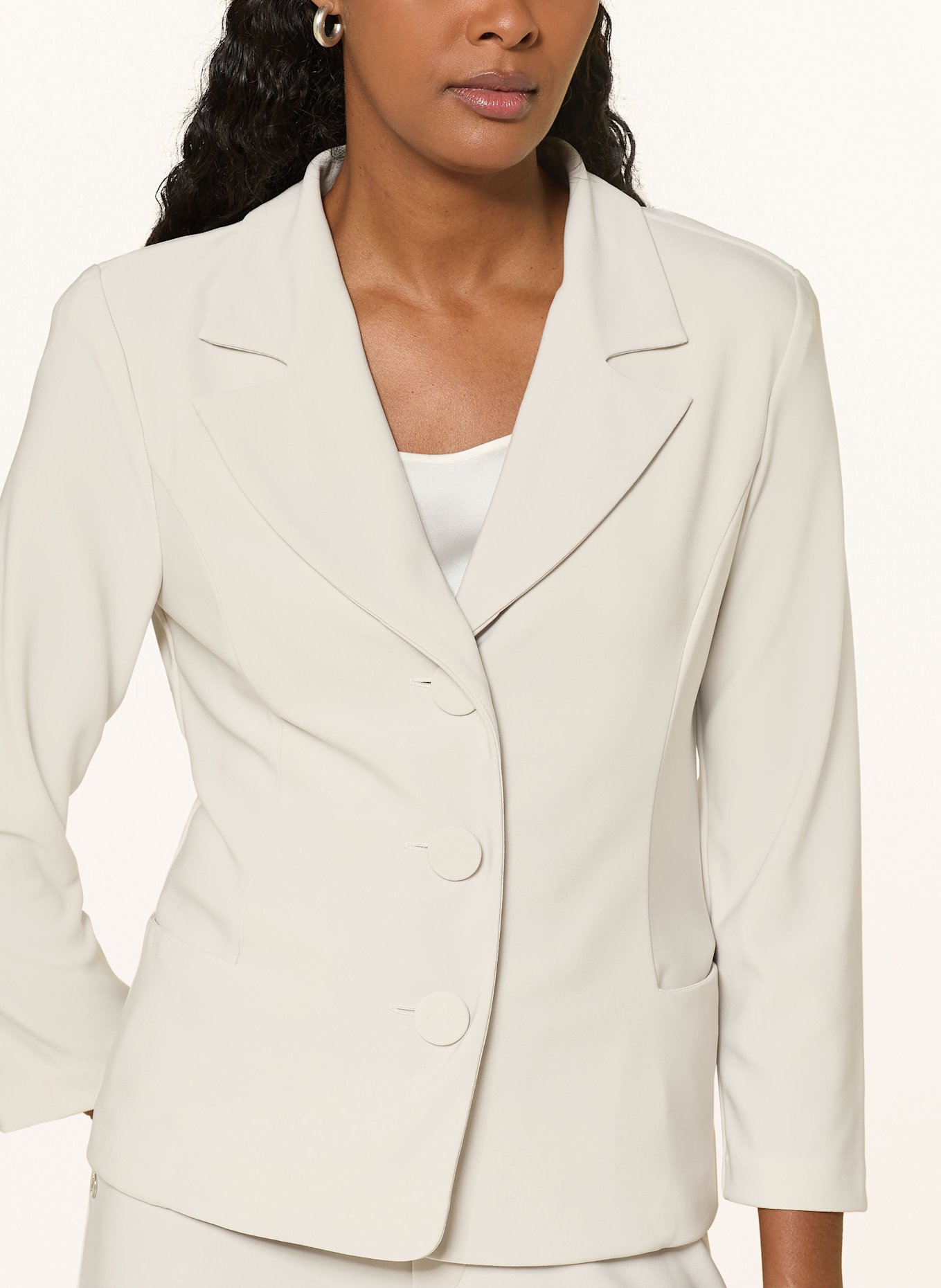 Joseph Ribkoff Sweat-Blazer: CREME