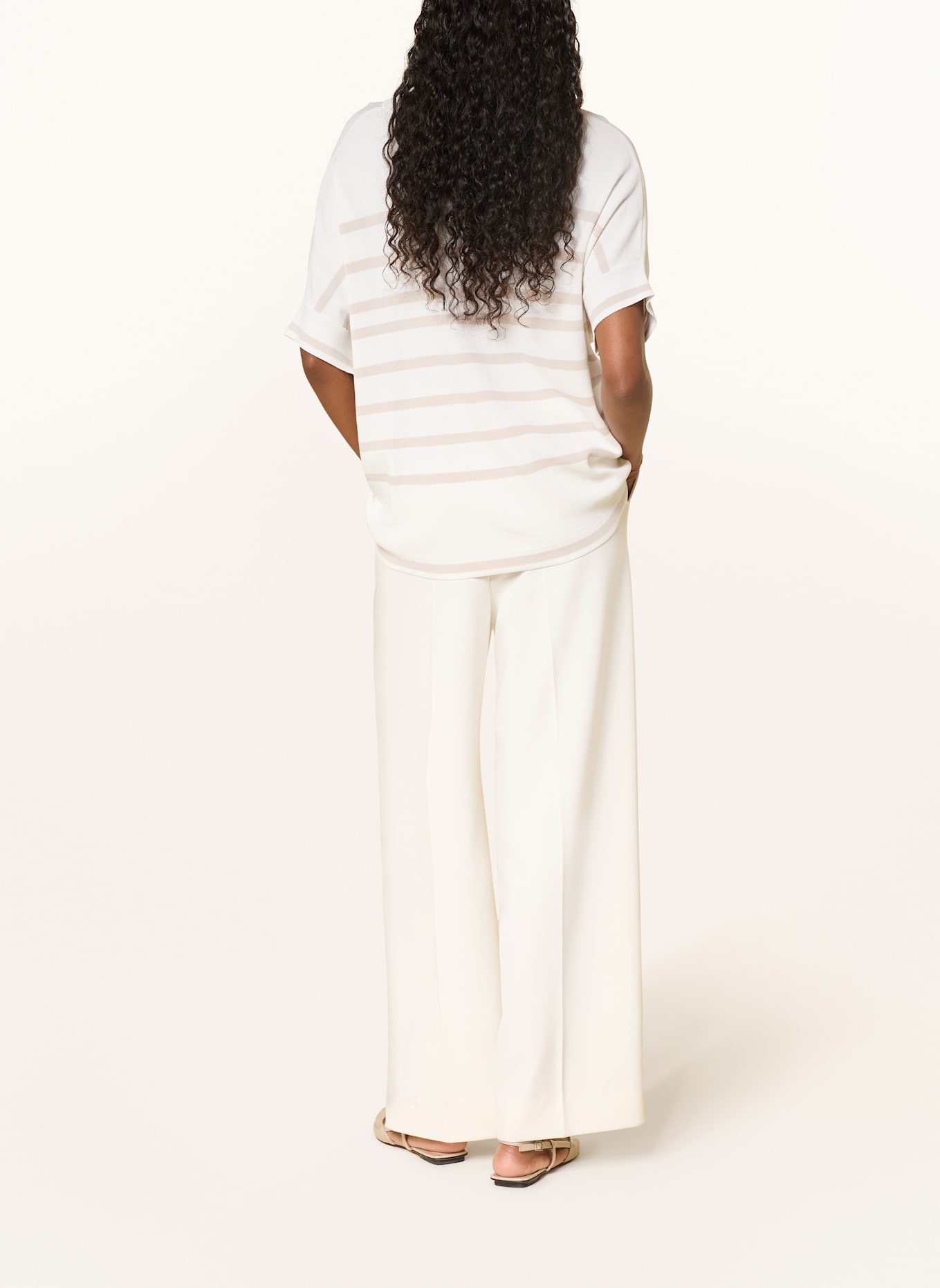 Joseph Ribkoff Úpletové tričko: REŽNÁ / BÉŽOVÁ