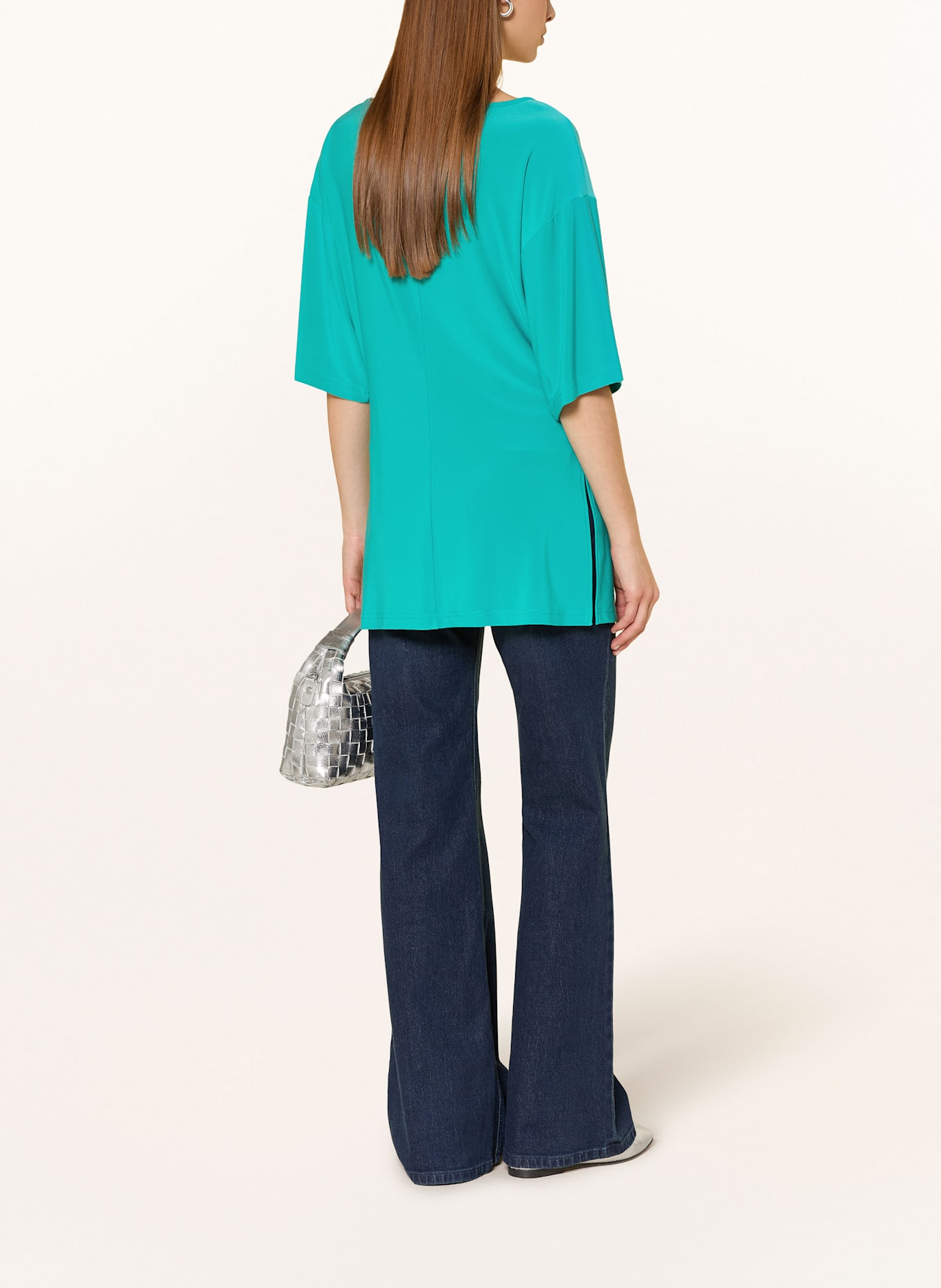 Joseph Ribkoff Blusenshirt aus Jersey mit 3/4-Arm: TÜRKIS