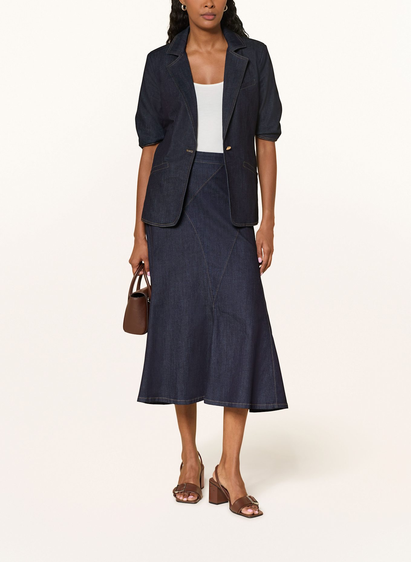 Joseph Ribkoff Jeansblazer: DUNKELBLAU