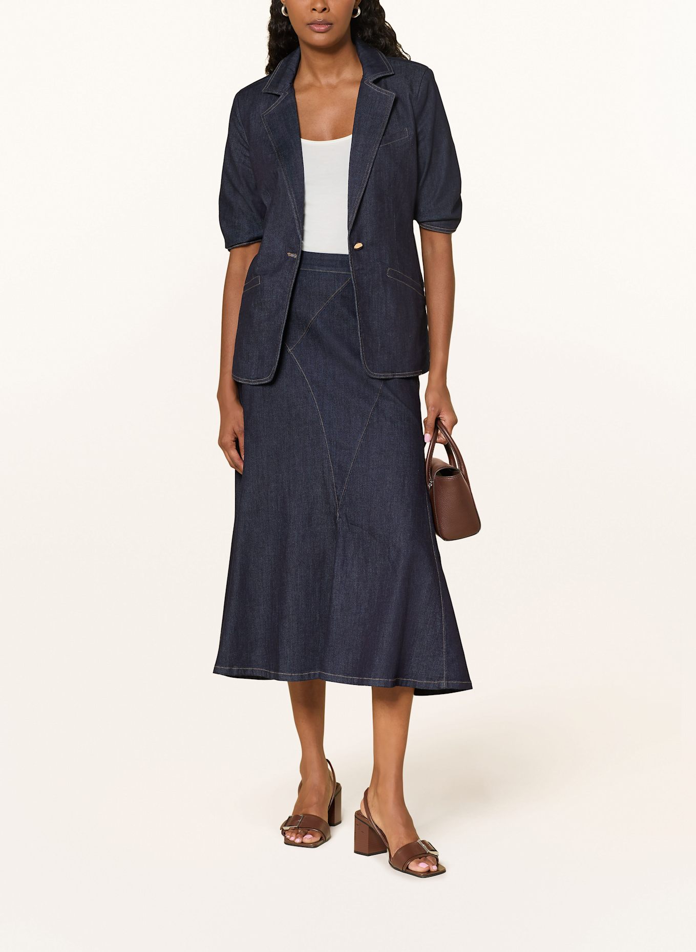 Joseph Ribkoff Jeansrock: 3302 Dark Denim