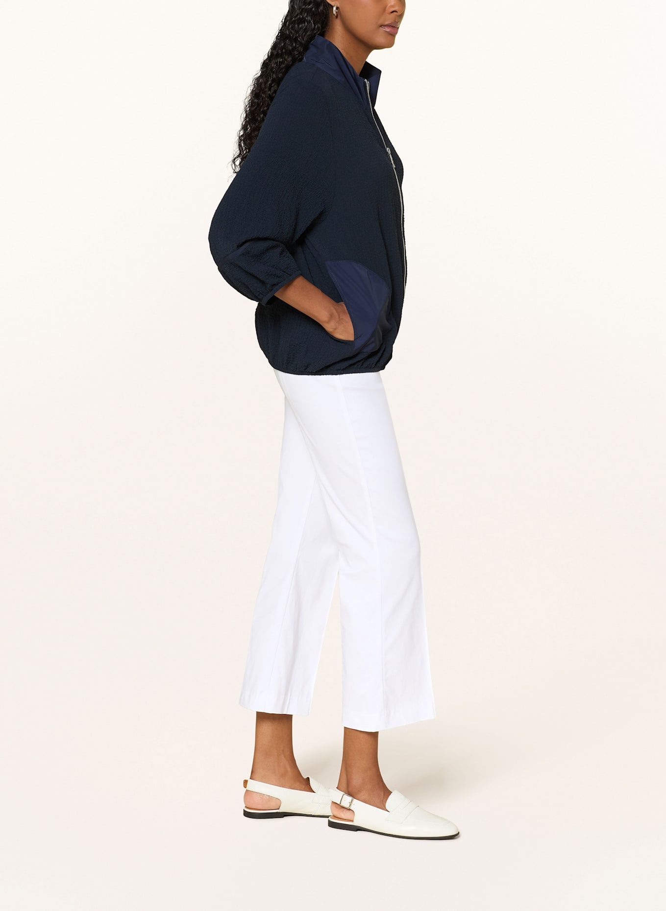 Joseph Ribkoff 7/8 pants: WHITE